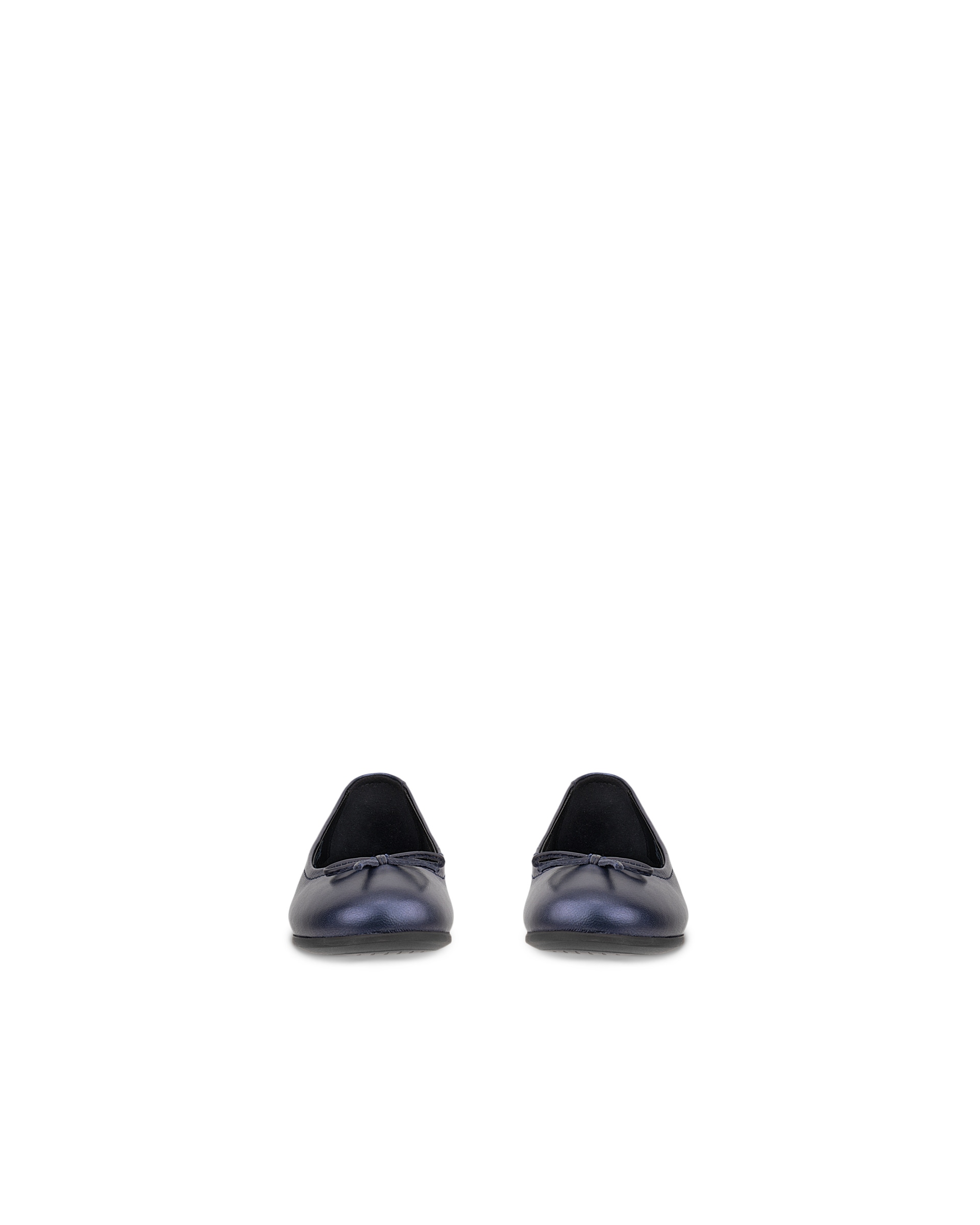 Kids' ECCO® Anine Leather Ballerina | Purple