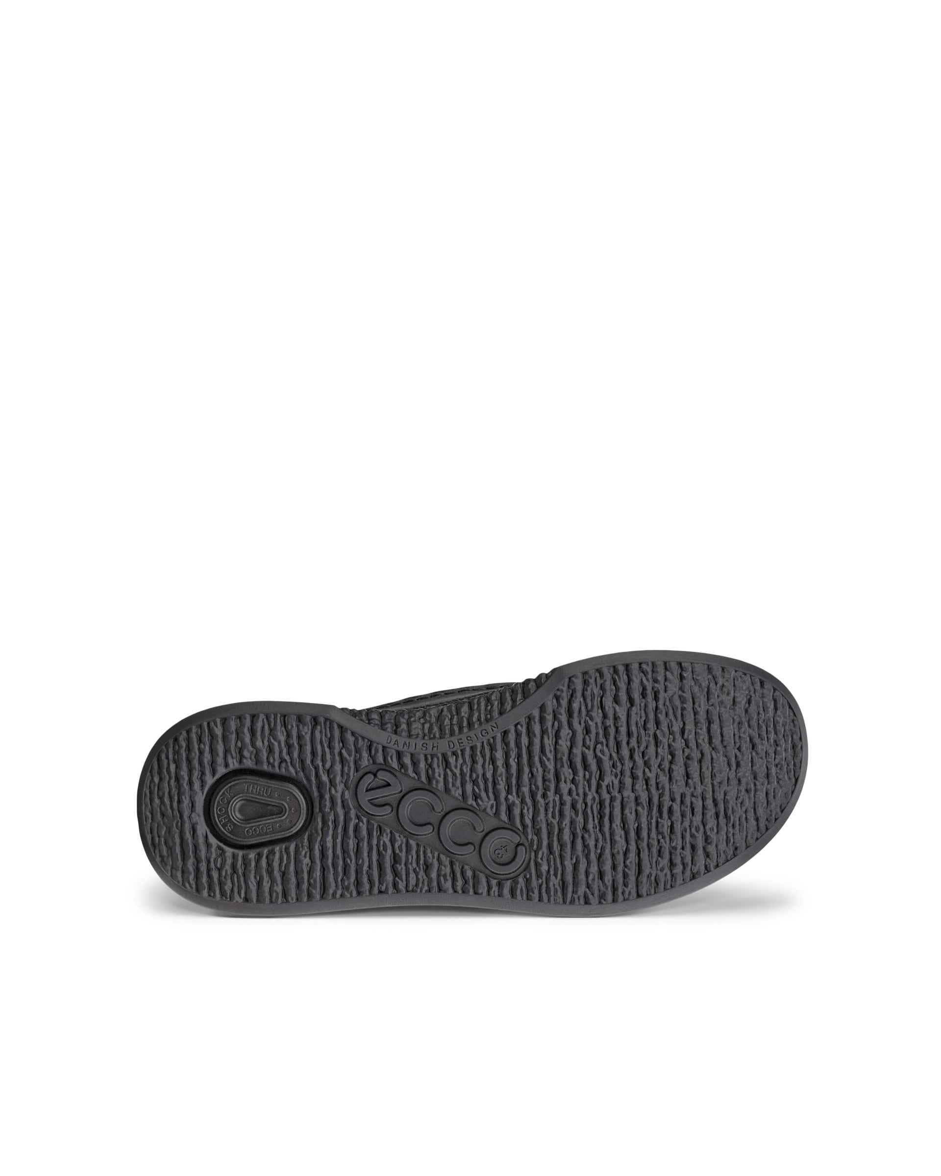 ECCO® WALKER 3.0 Herren Bootie aus Veloursleder mit Reißverschluss - Schwarz - Sole