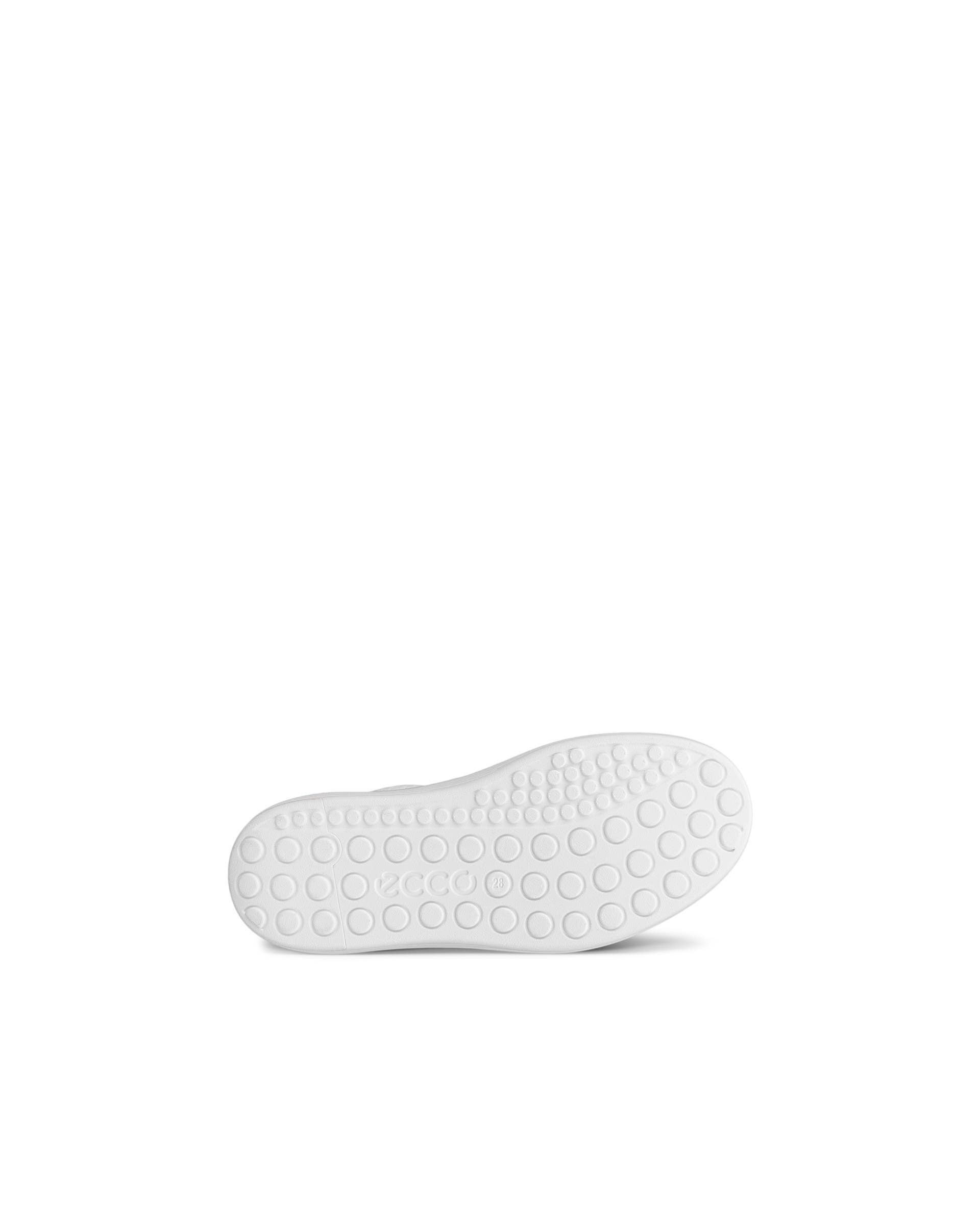 Ténis couro criança ECCO® Soft 60 - Branco - Sole