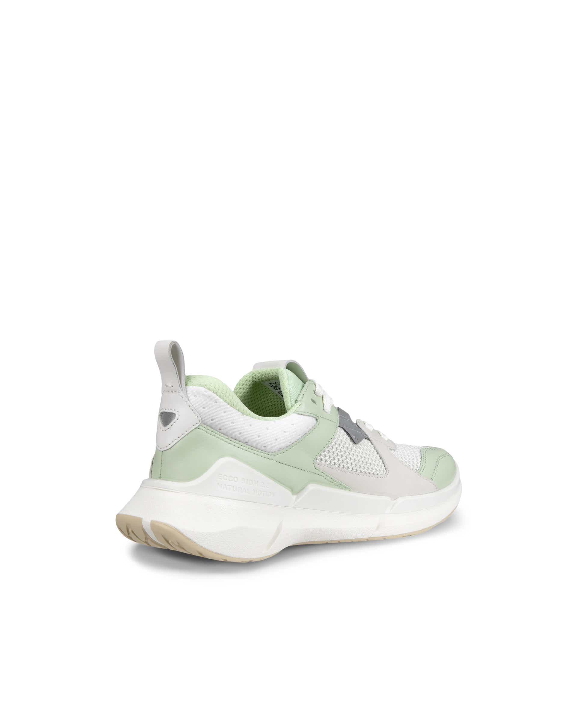 Women's ECCO® BIOM 2.2 Leather Sneaker - Green - Back