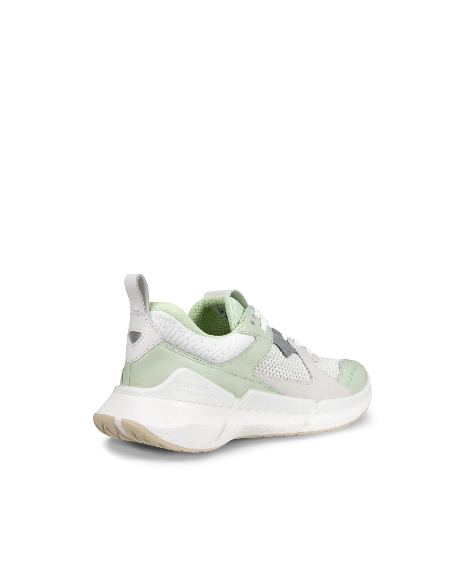 Women's ECCO® BIOM 2.2 Leather Sneaker - Green - Back