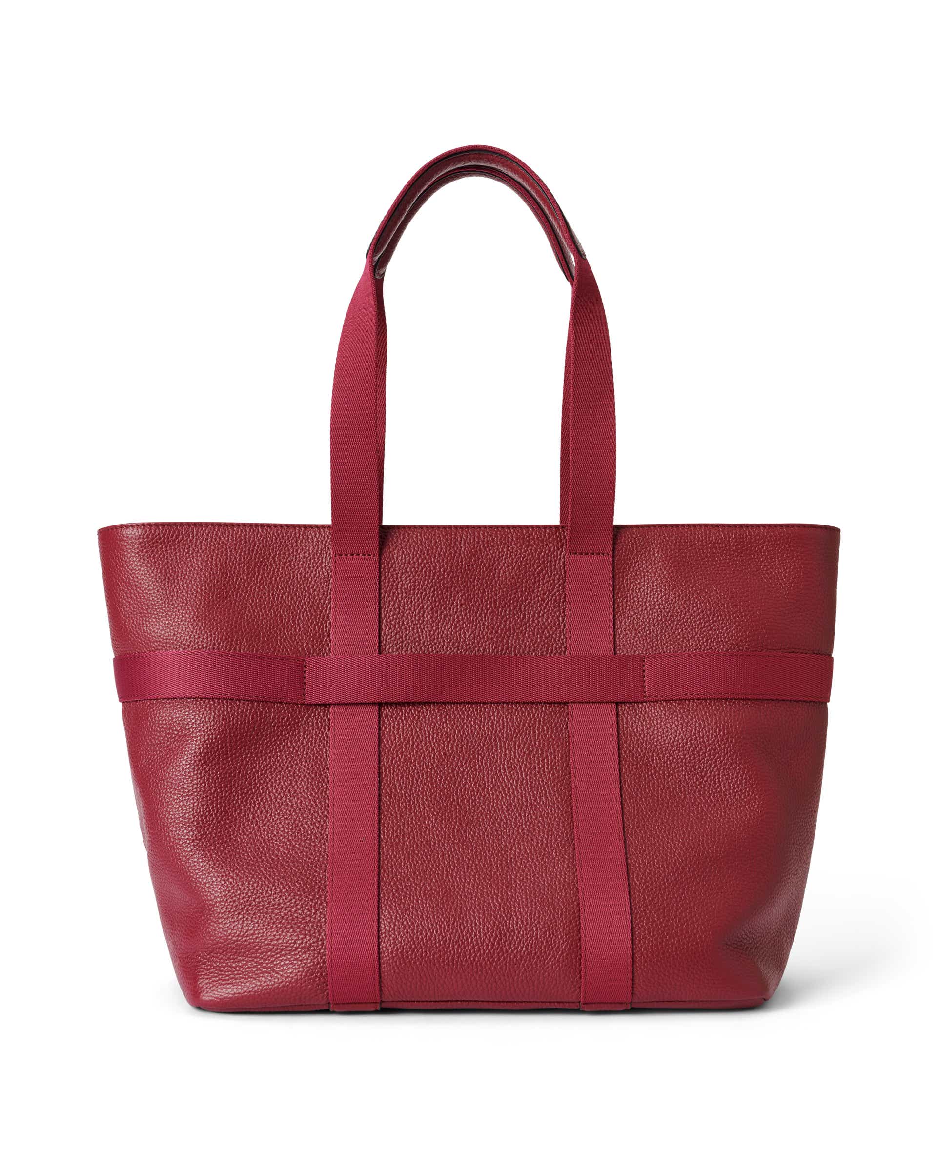 ECCO® Tote sac cabas cuir - Rouge - Back