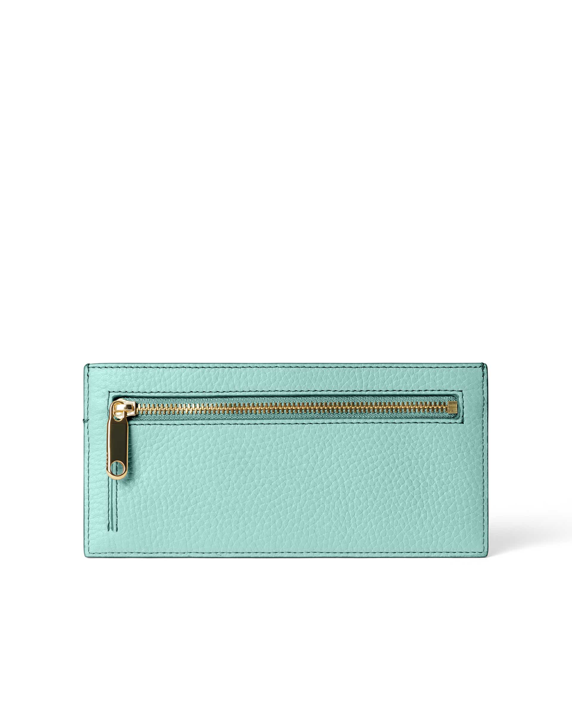 ECCO Wallet Pebbled レザーウォレット - ブルー - Back