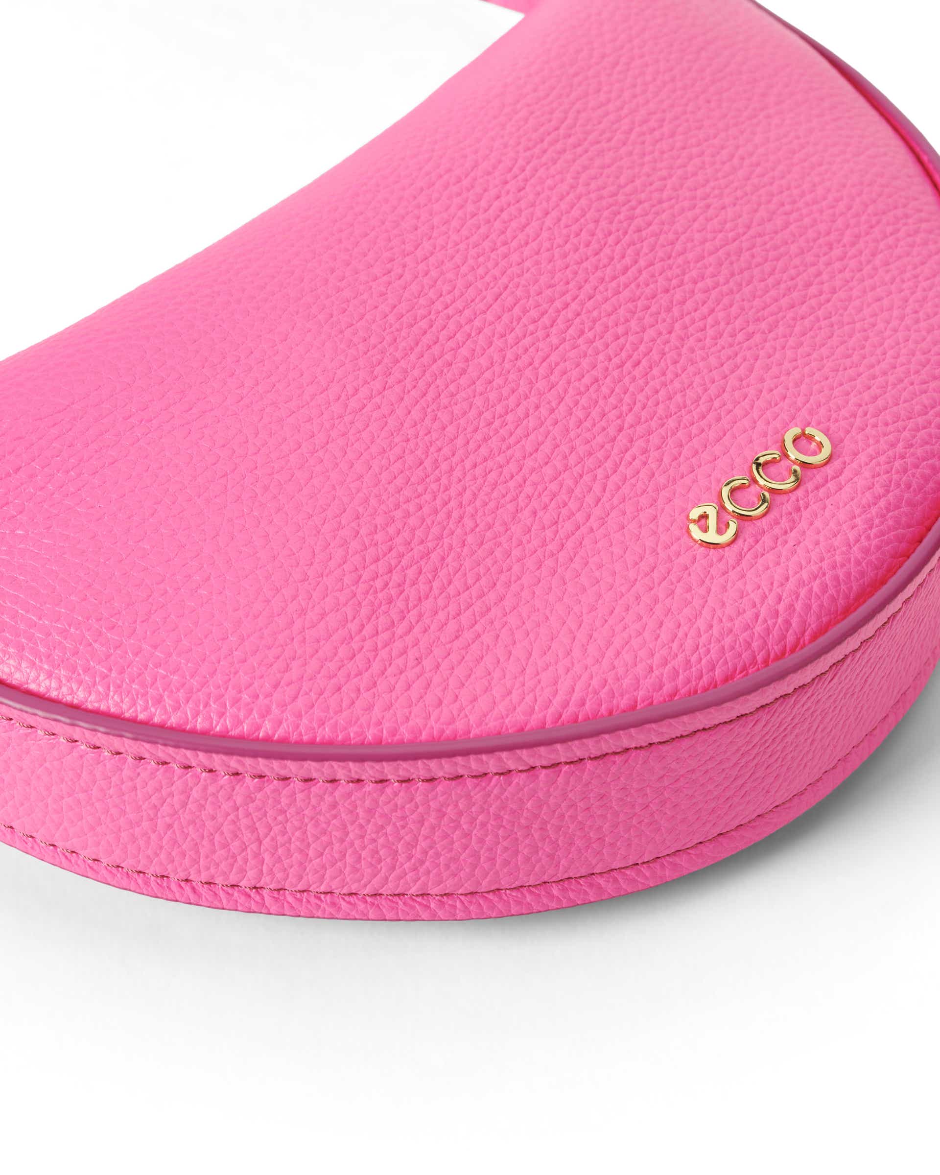 ECCO® Small Fortune Leather Shoulder & Crossbody Bag - Pink - Detail-2