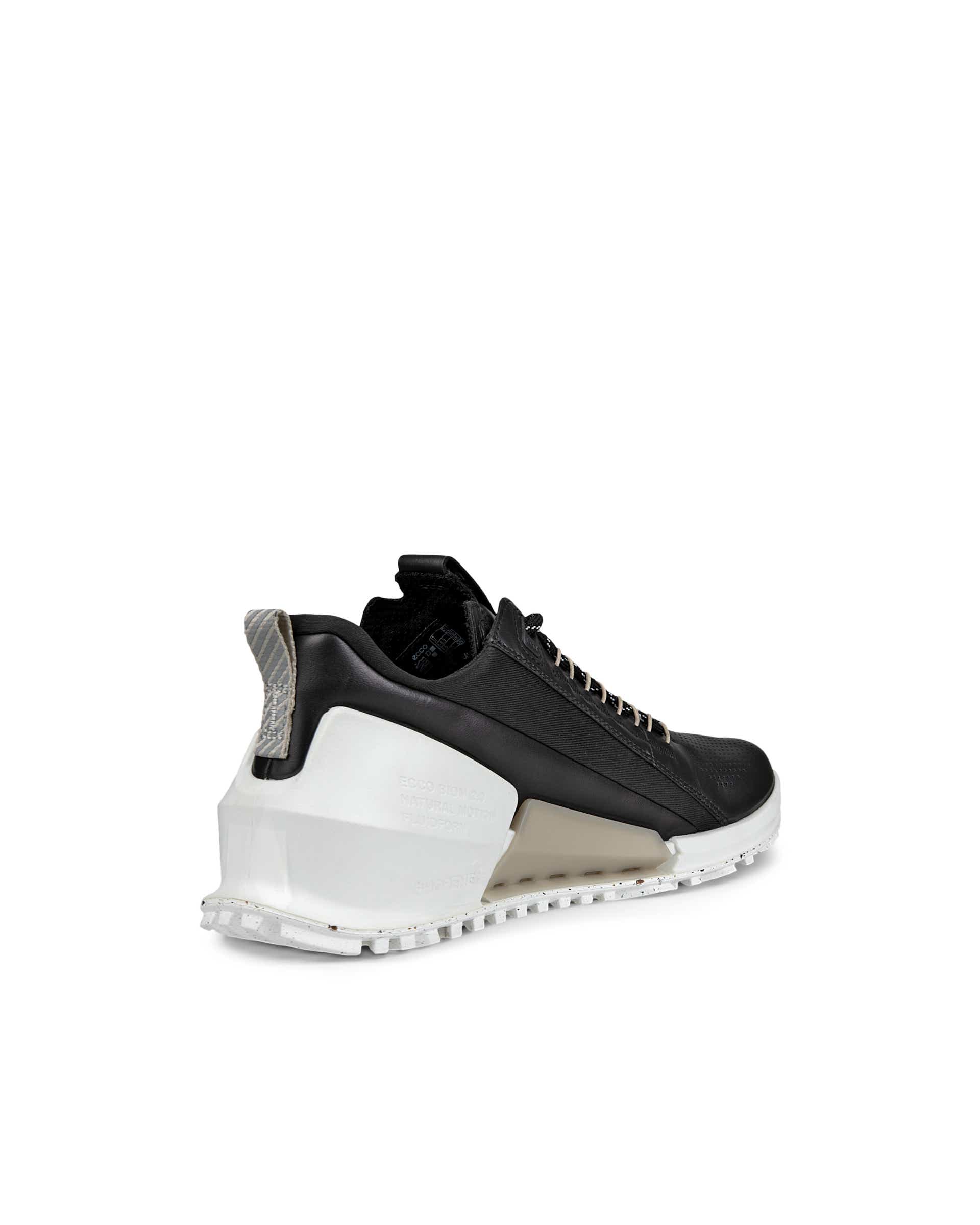 Women's ECCO® Biom 2.0 Leather Sneaker - Black - Back