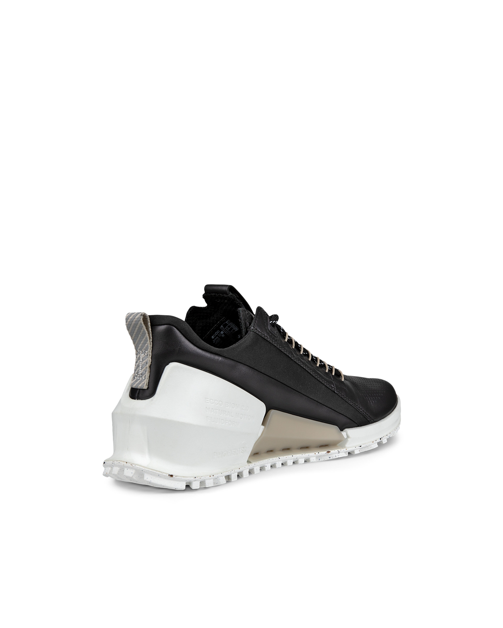Women's ECCO® Biom 2.0 Leather Sneaker - Black - Back