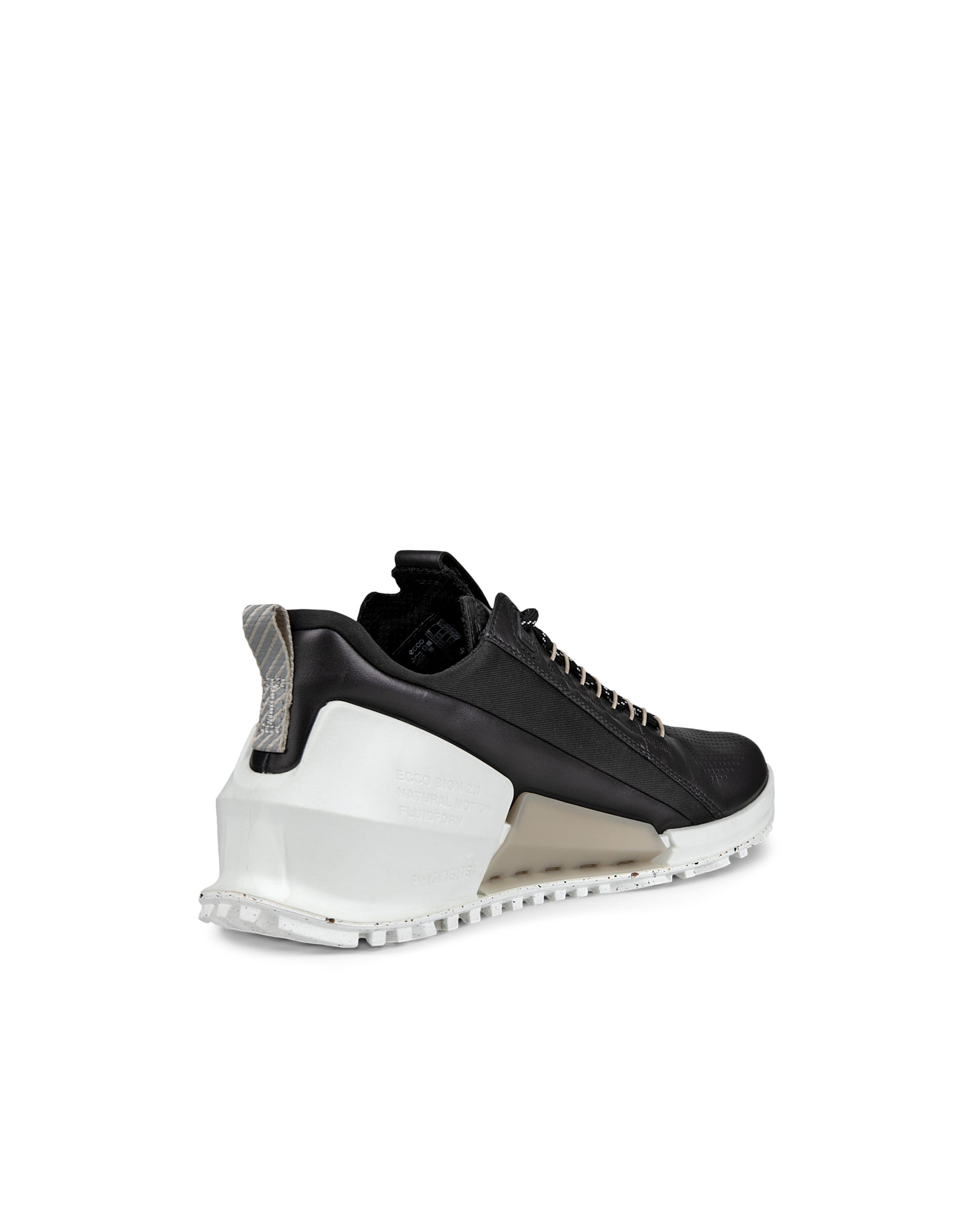 ECCO BIOM 2.0 ウィメンズ レザースニーカー - ブラック - Back
