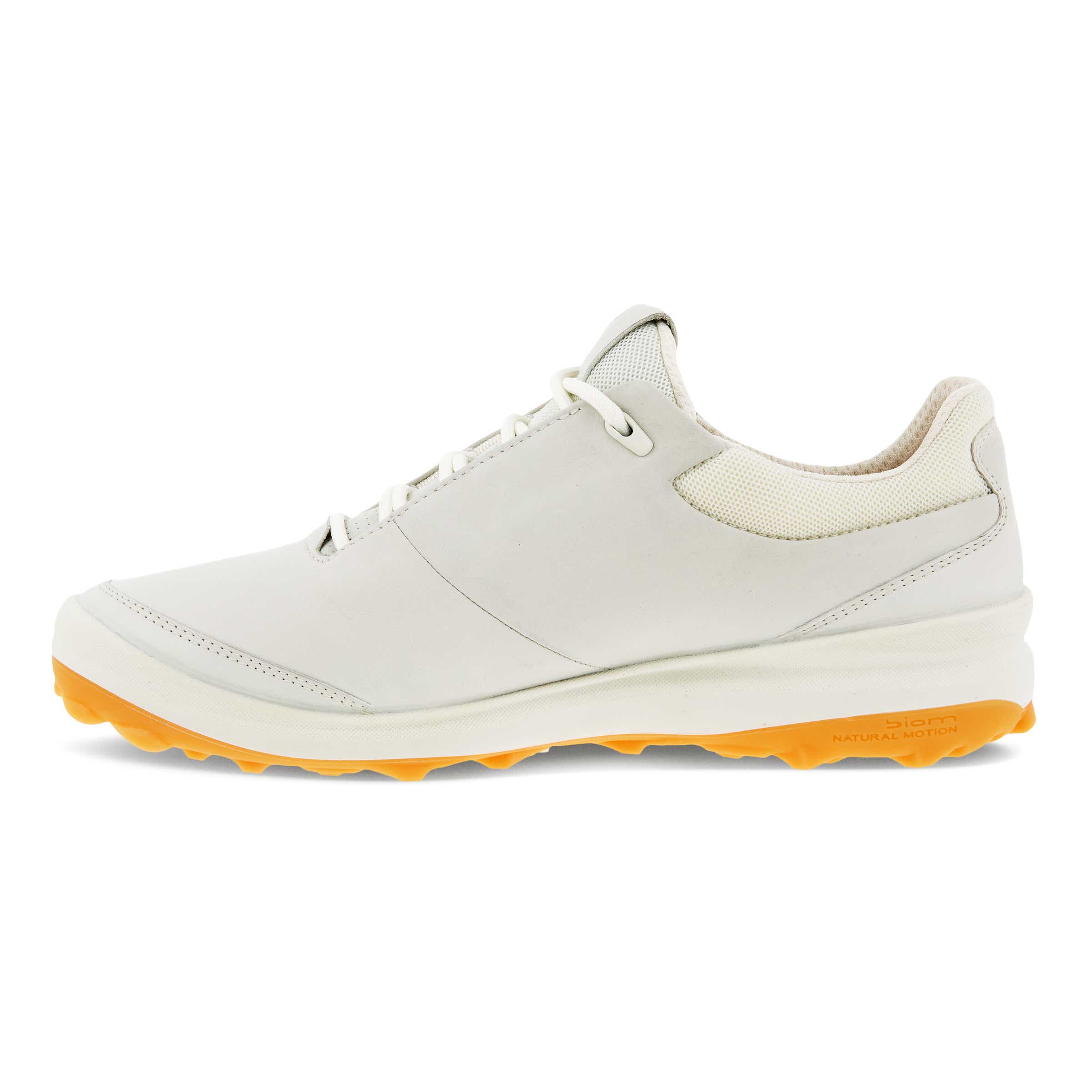 Ladies ECCO® Golf BIOM Hybrid 3 Leather Golf Shoe - White - Inside