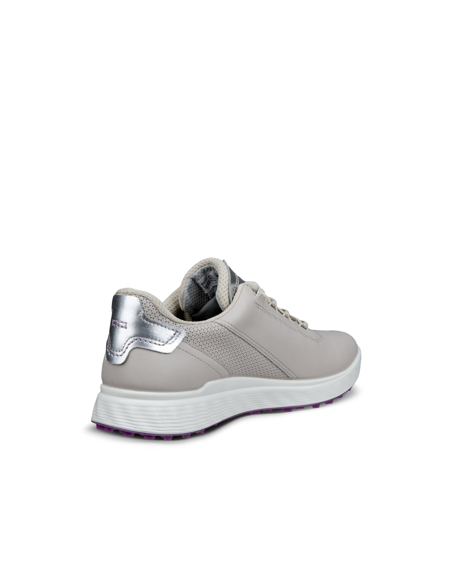 ECCO® Golf S-Casual női vízálló bőr golfcipő - Szürke - Back