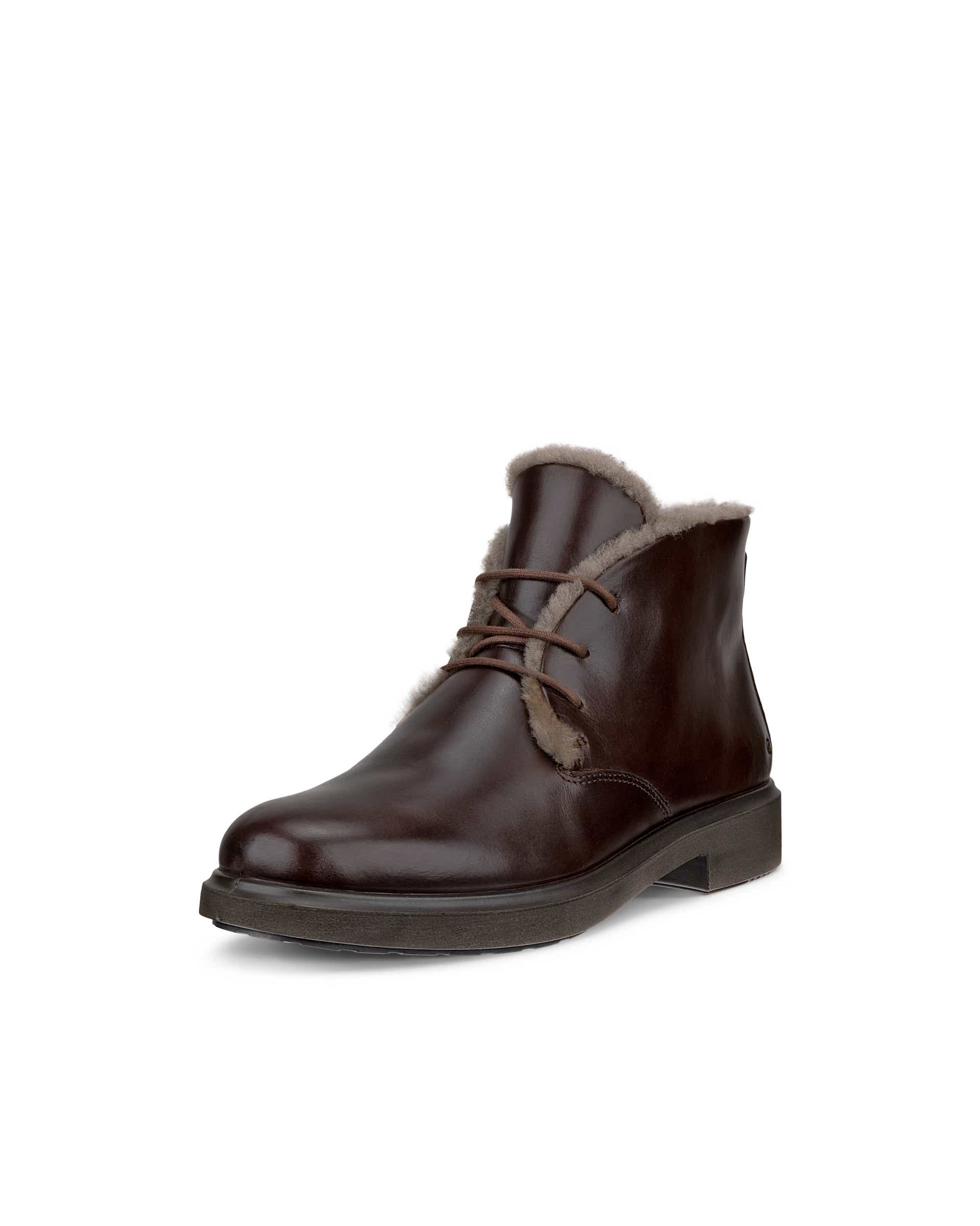 Botas chukka couro mulher ECCO® METROPOLE AMSTERDAM - Castanho - Main