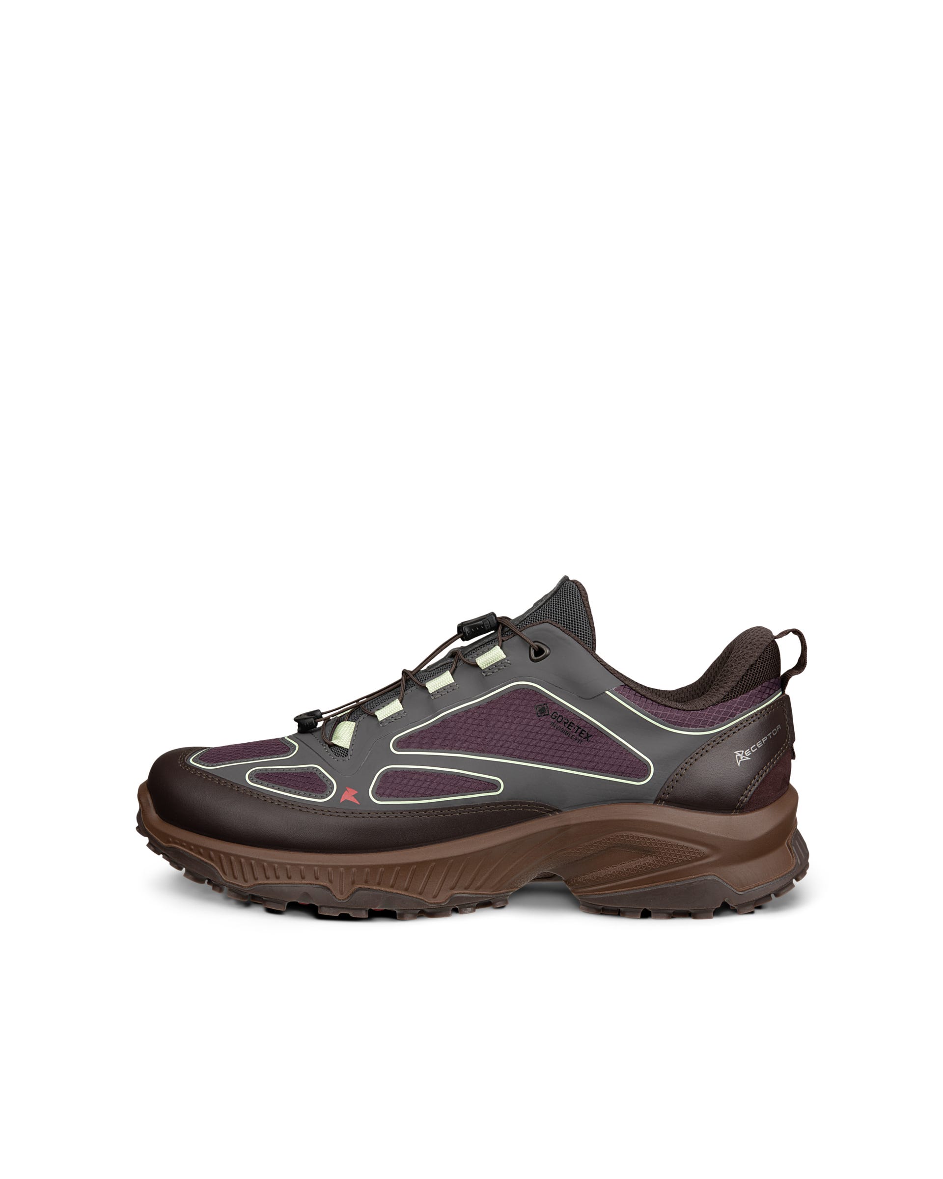 ECCO RECEPTOR XP MEN メンズ スニーカー - グレー - Outside