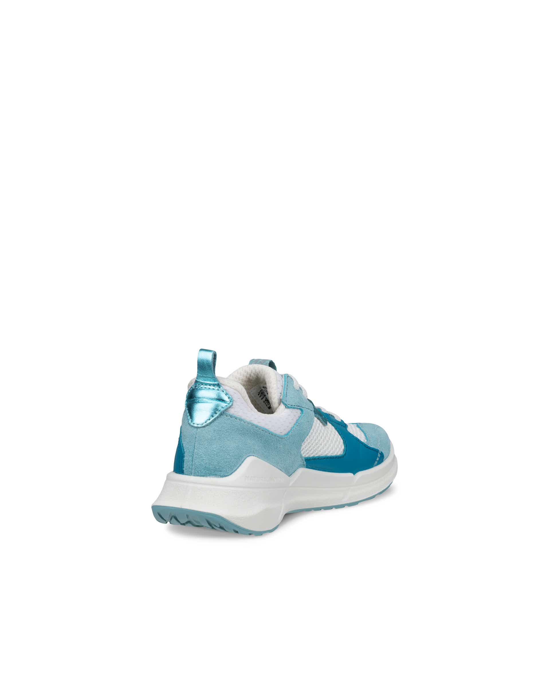 Kids' ECCO® BIOM 2.2 Suede Sneaker - Blue - Back