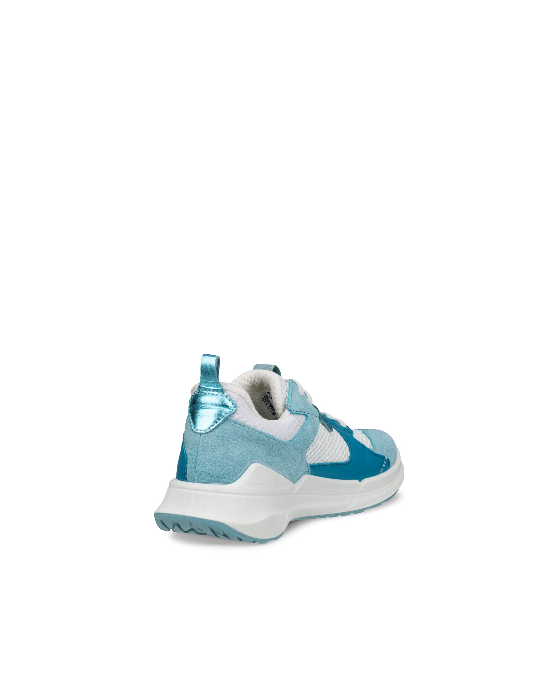 Kids' ECCO® BIOM 2.2 Suede Sneaker - Blue - Back