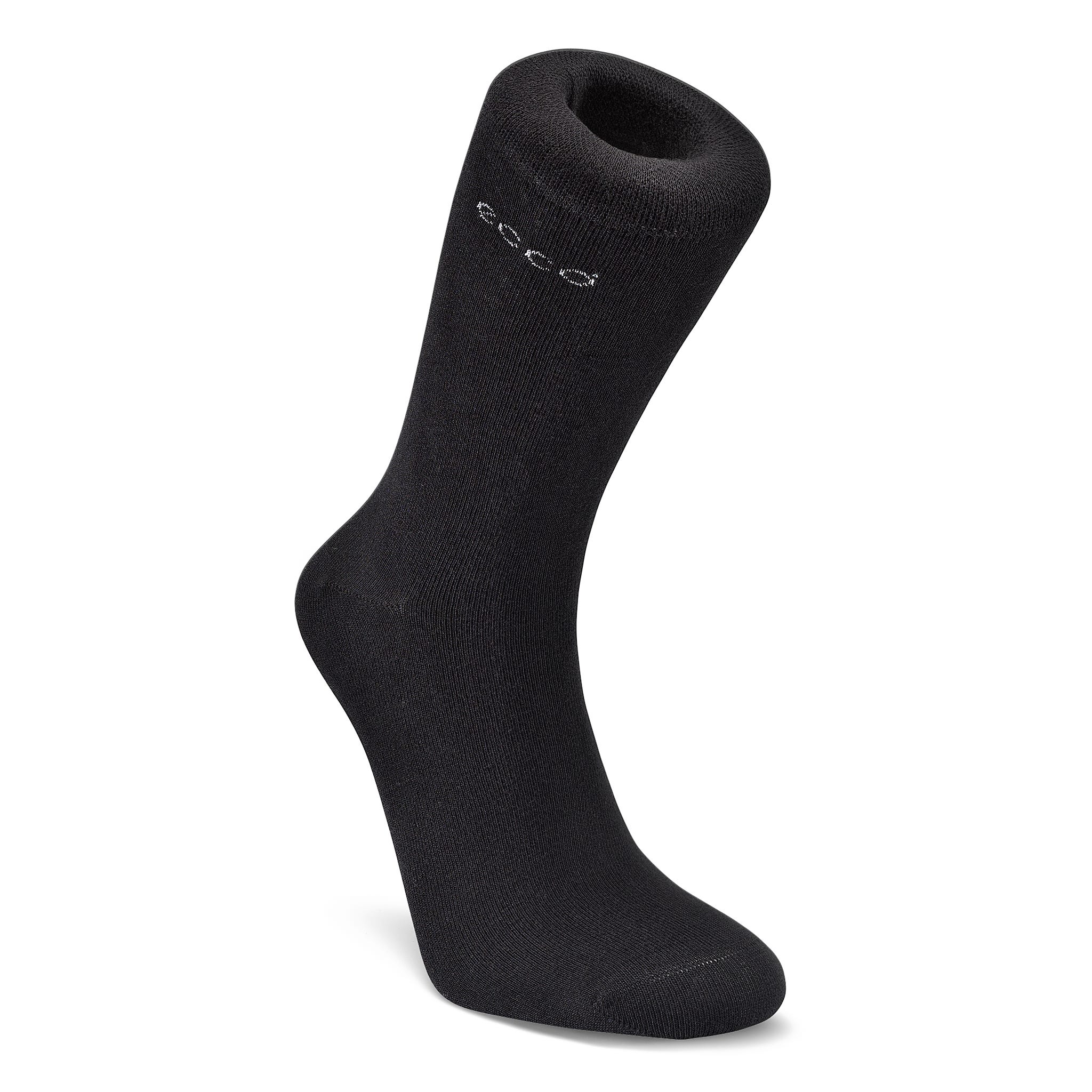 Unisex ECCO® Soft Touch Crew Socks - Black - Main
