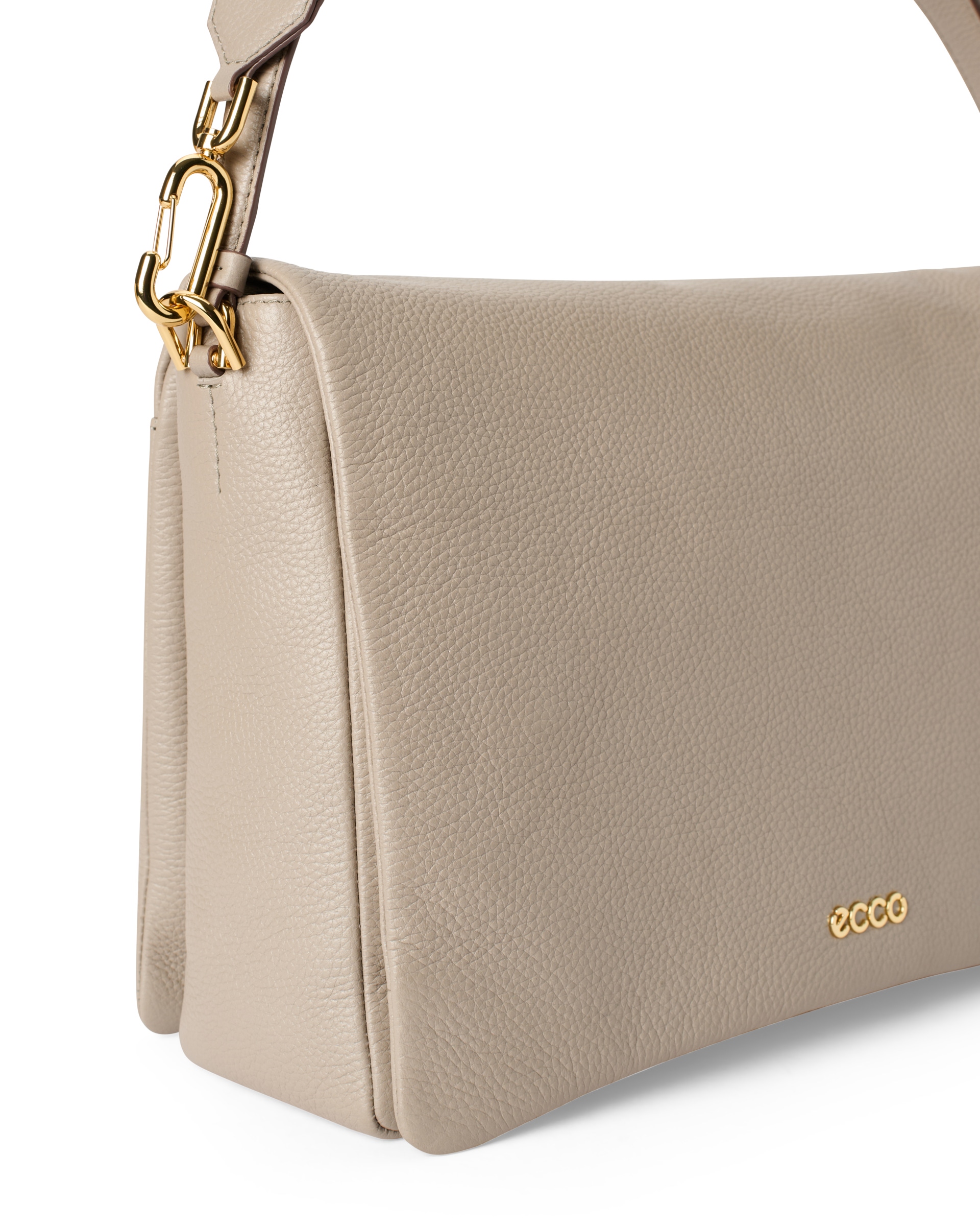ECCO Pinch Bag XL レザーピンチバッグ - ベージュ - Detail-1