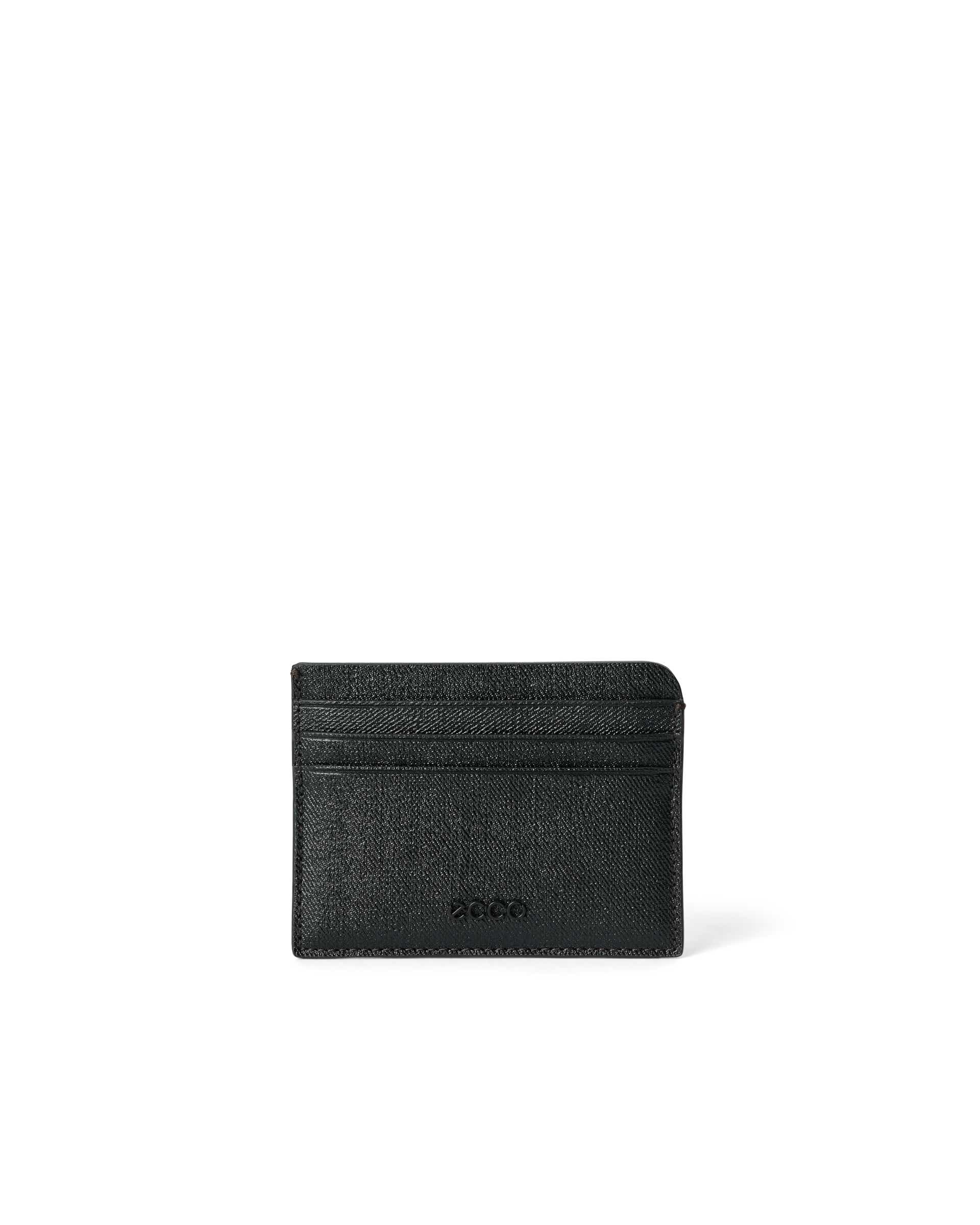 Porta-cartões em pele ECCO® Card Case - Preto - Main