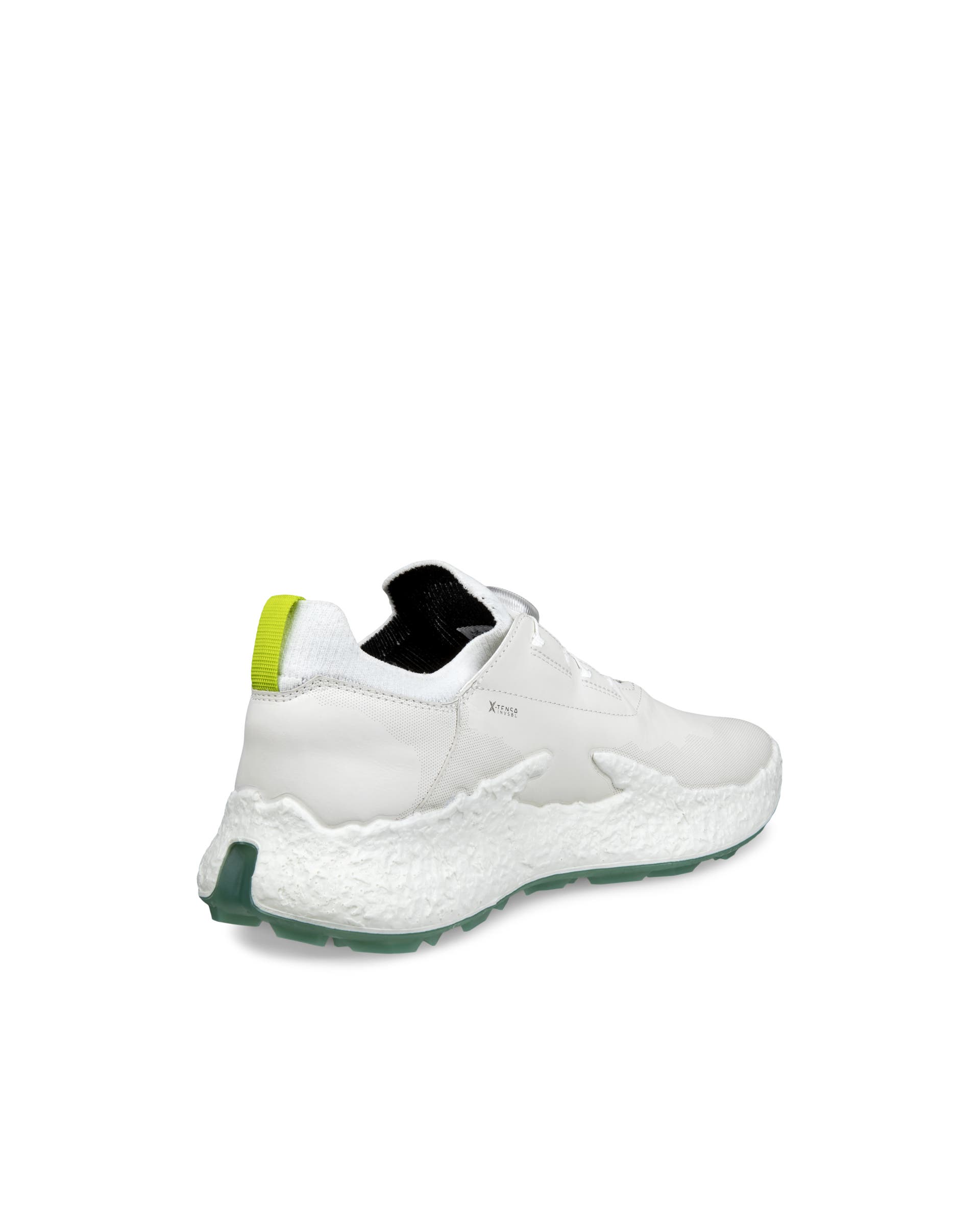 Moški vodoodporni usnjeni čevlji za golf ECCO® Golf BIOM H5 - Bela - Back