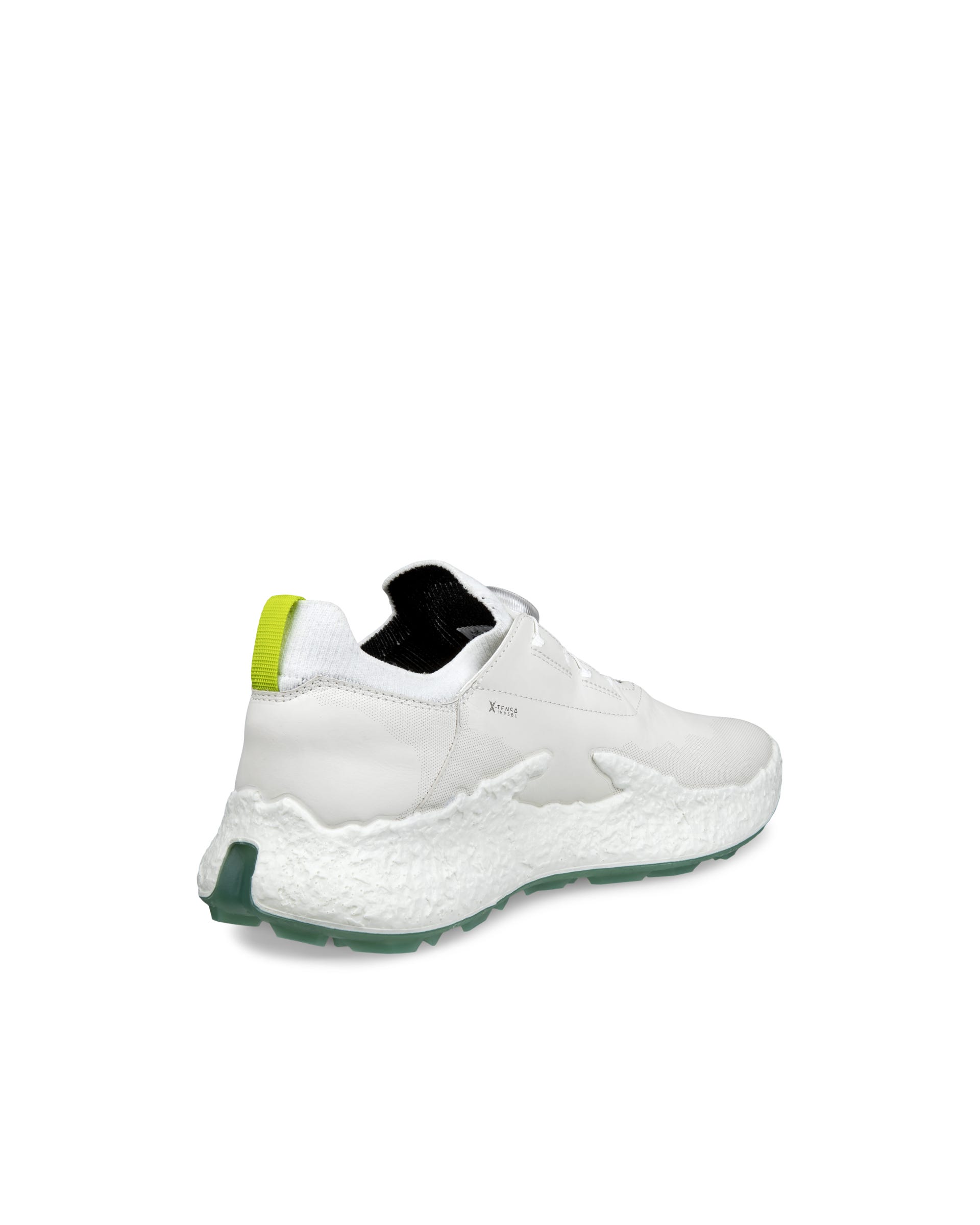 Moški vodoodporni usnjeni čevlji za golf ECCO® Golf BIOM H5 - Bela - Back