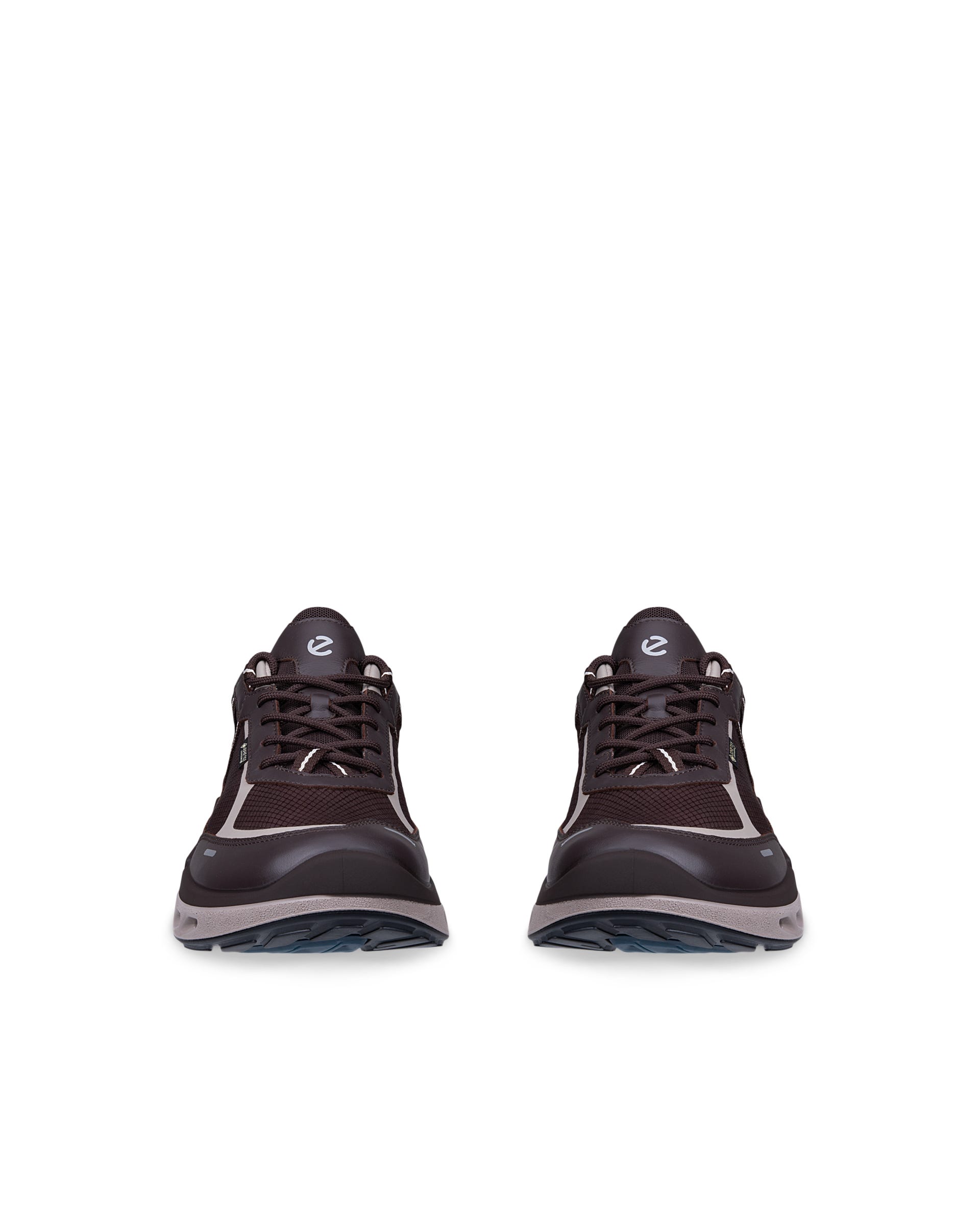 ECCO® BIOM 720 Gore-Tex sneaker i læder til herrer - Brun - Outside