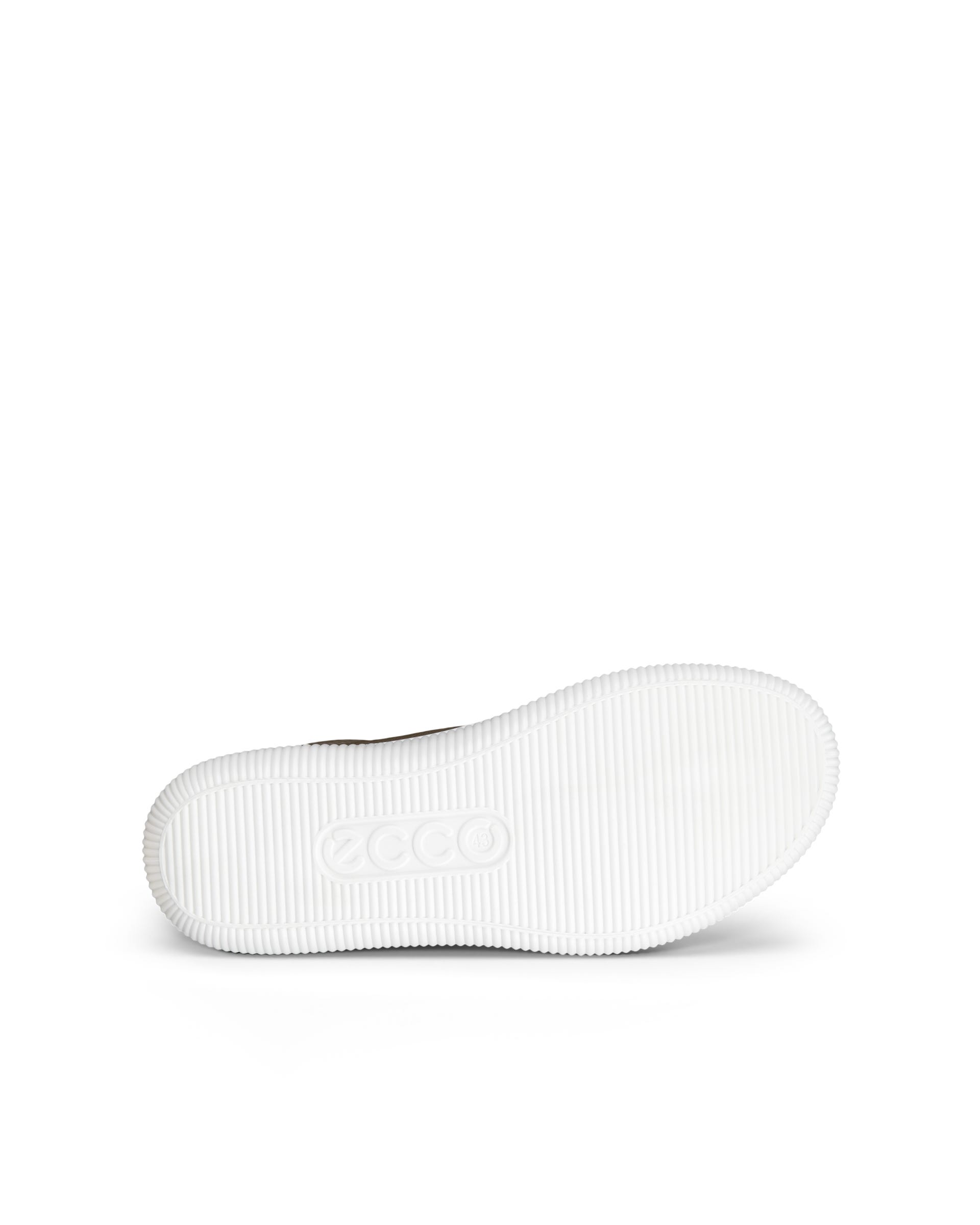 ECCO soft zero MEN メンズ レザースニーカー - ブラウン - Sole