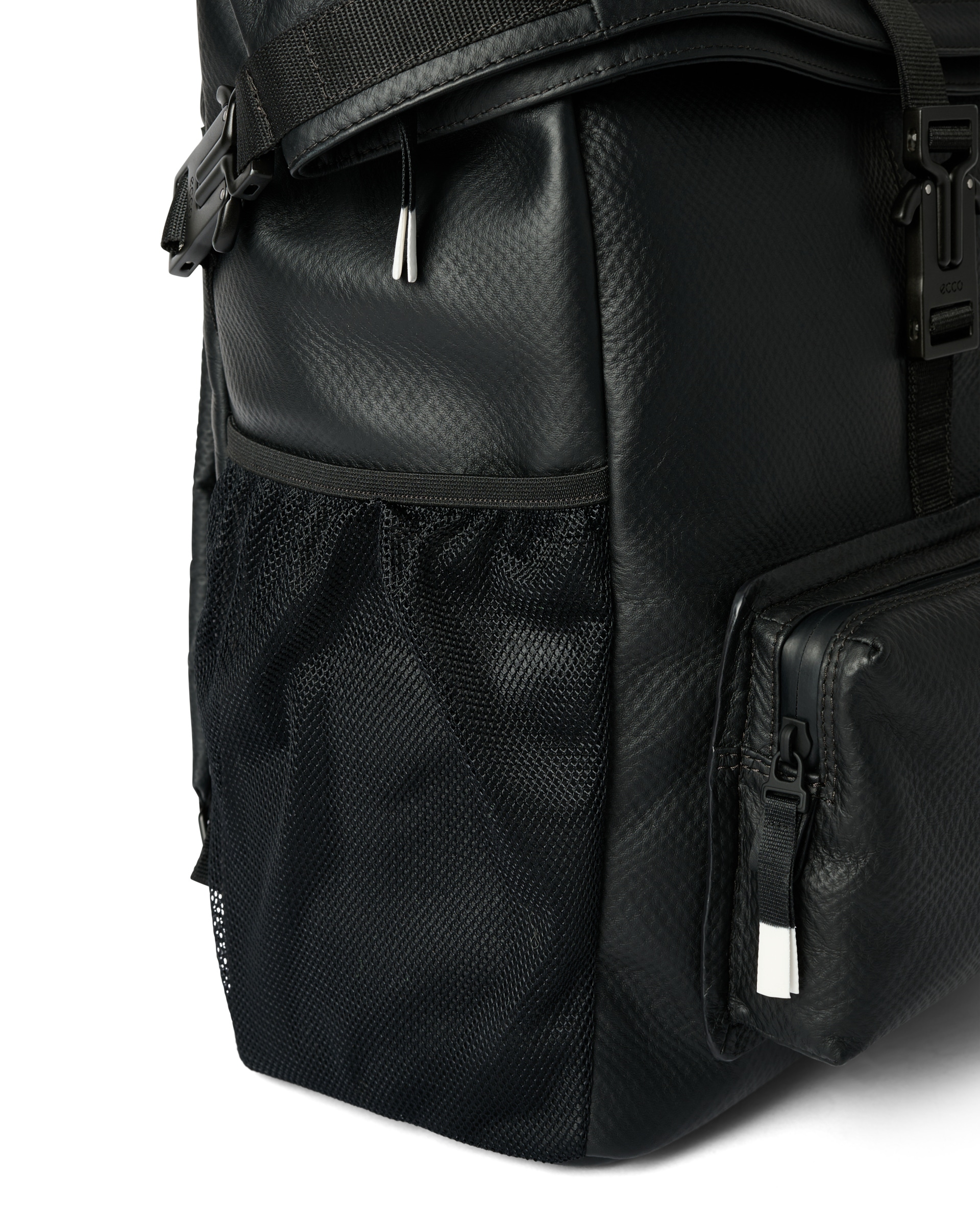 ECCO® Trapeze Journey Textile Backpack - Black - Detail-1