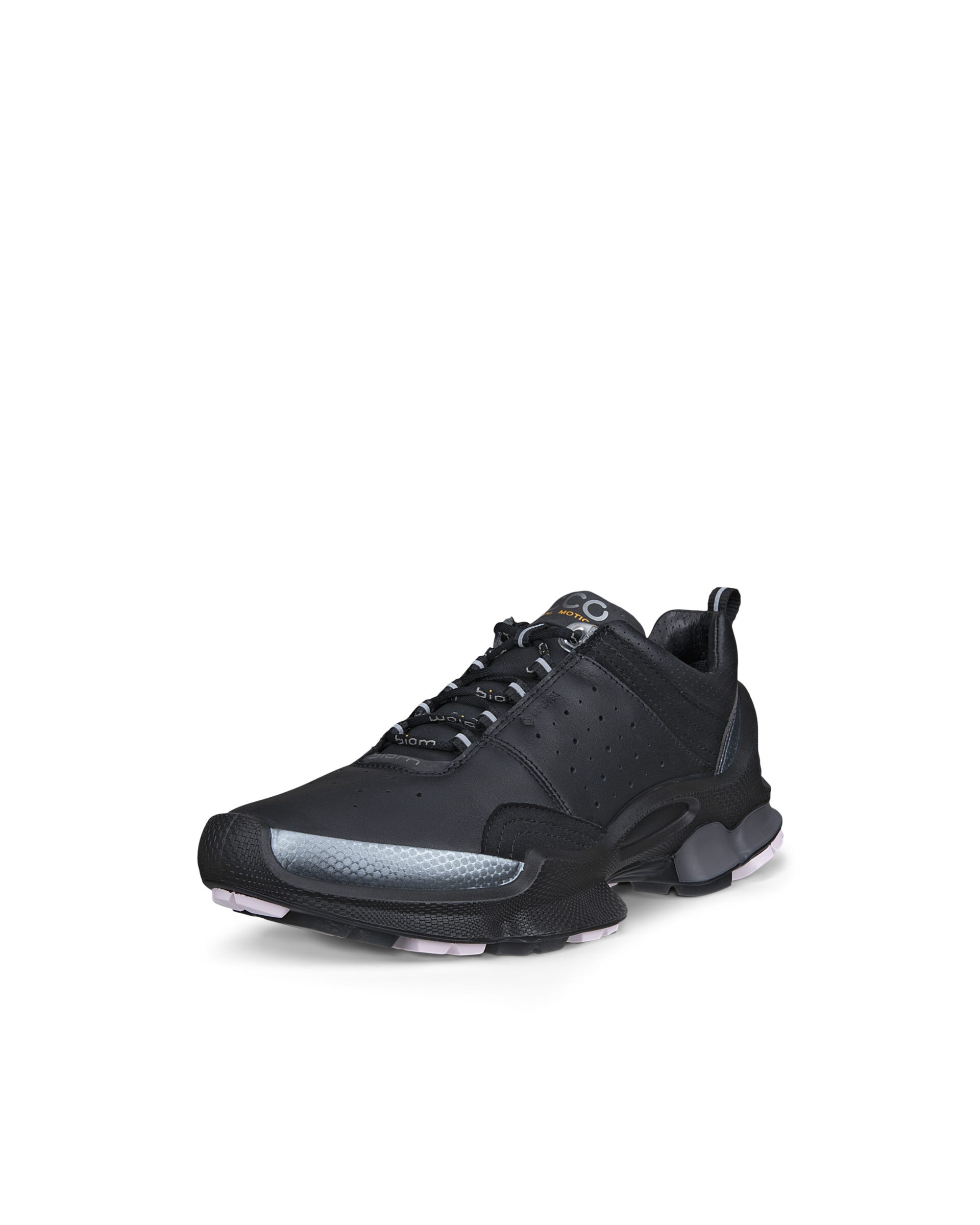 ECCO BIOM C2-TRAIL WOMEN ウィメンズ レザースニーカー - ブラック - Outside