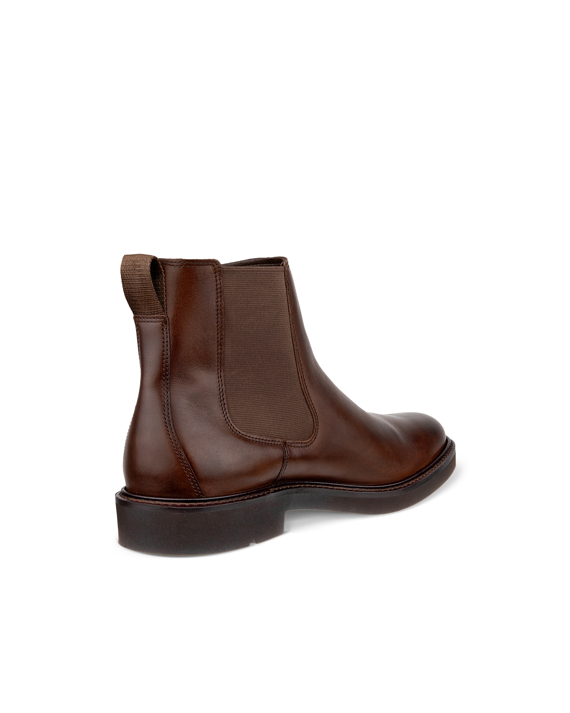 Botas Chelsea de piel ECCO® Metropole London para hombre - Marrón - Back