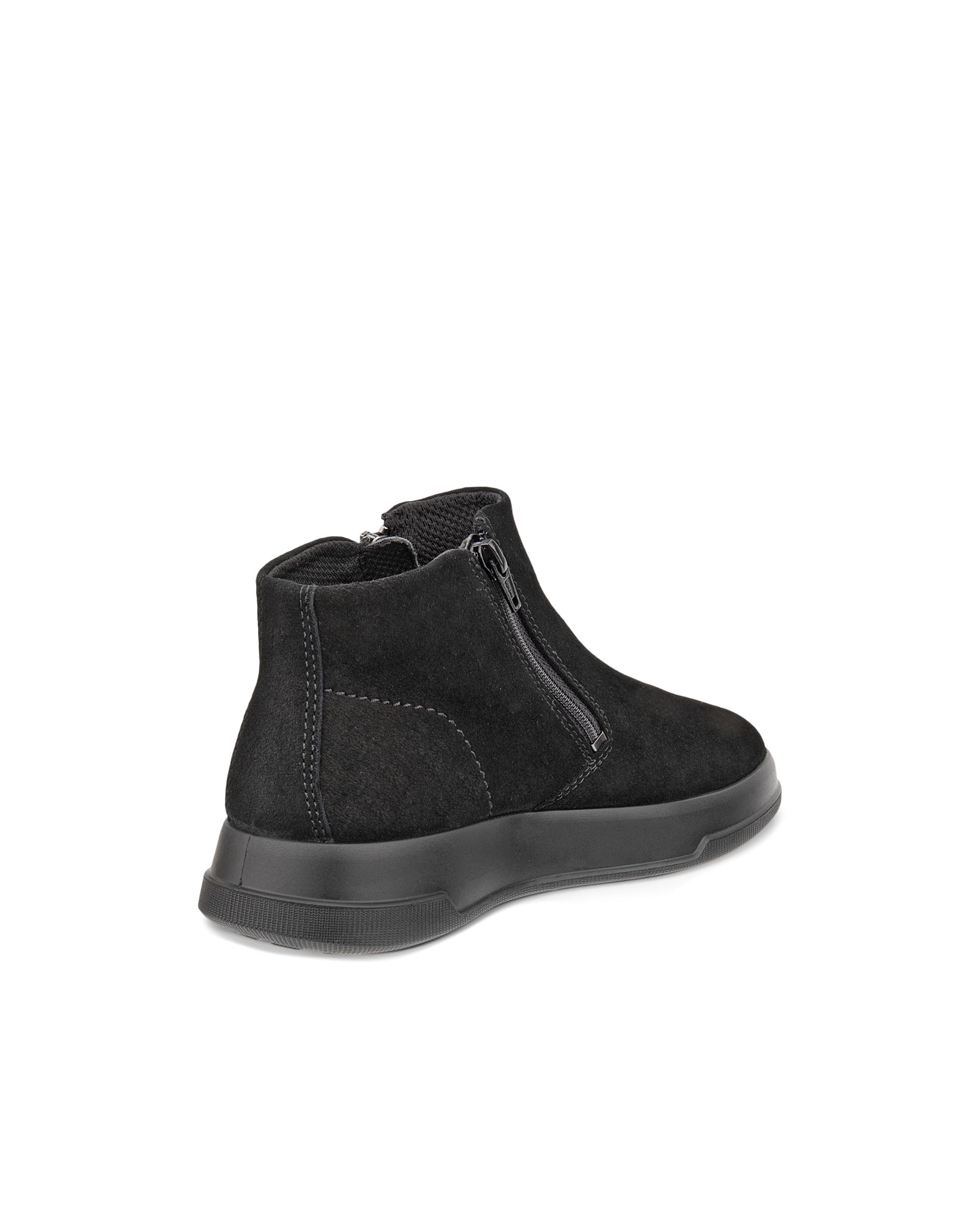 Damskie zamszowe buty ECCO® MOVE - Czarny - Back
