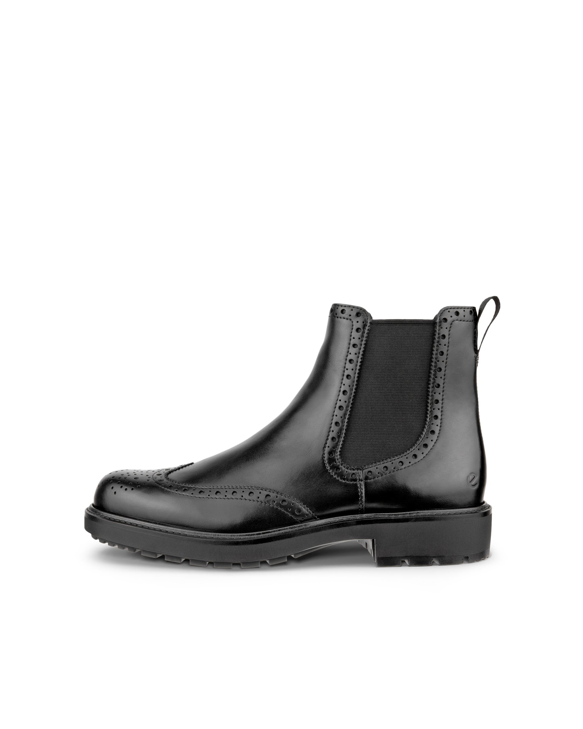 ECCO Metropole Oslo メンズ レザーチェルシーブーツ - ブラック - Outside