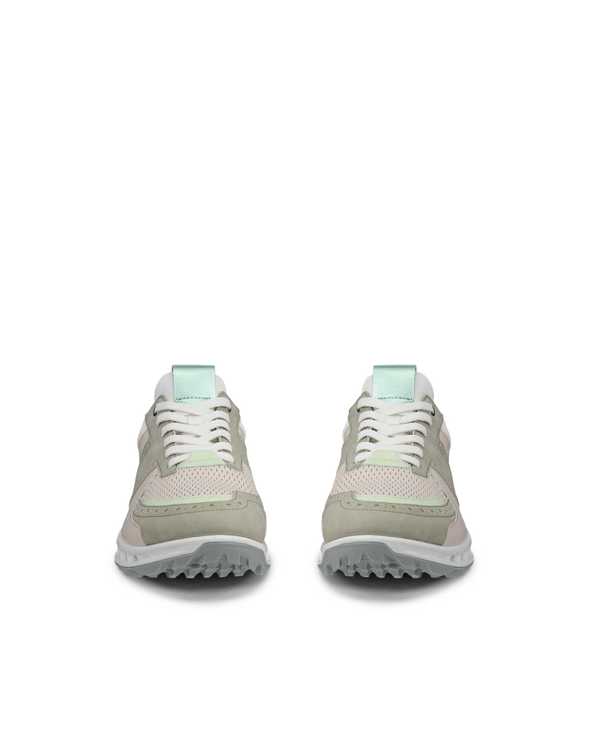 ECCO GOLF BIOM C4 WOMEN ウィメンズ レザーGore-Texゴルフシューズ - グリーン - Front pair