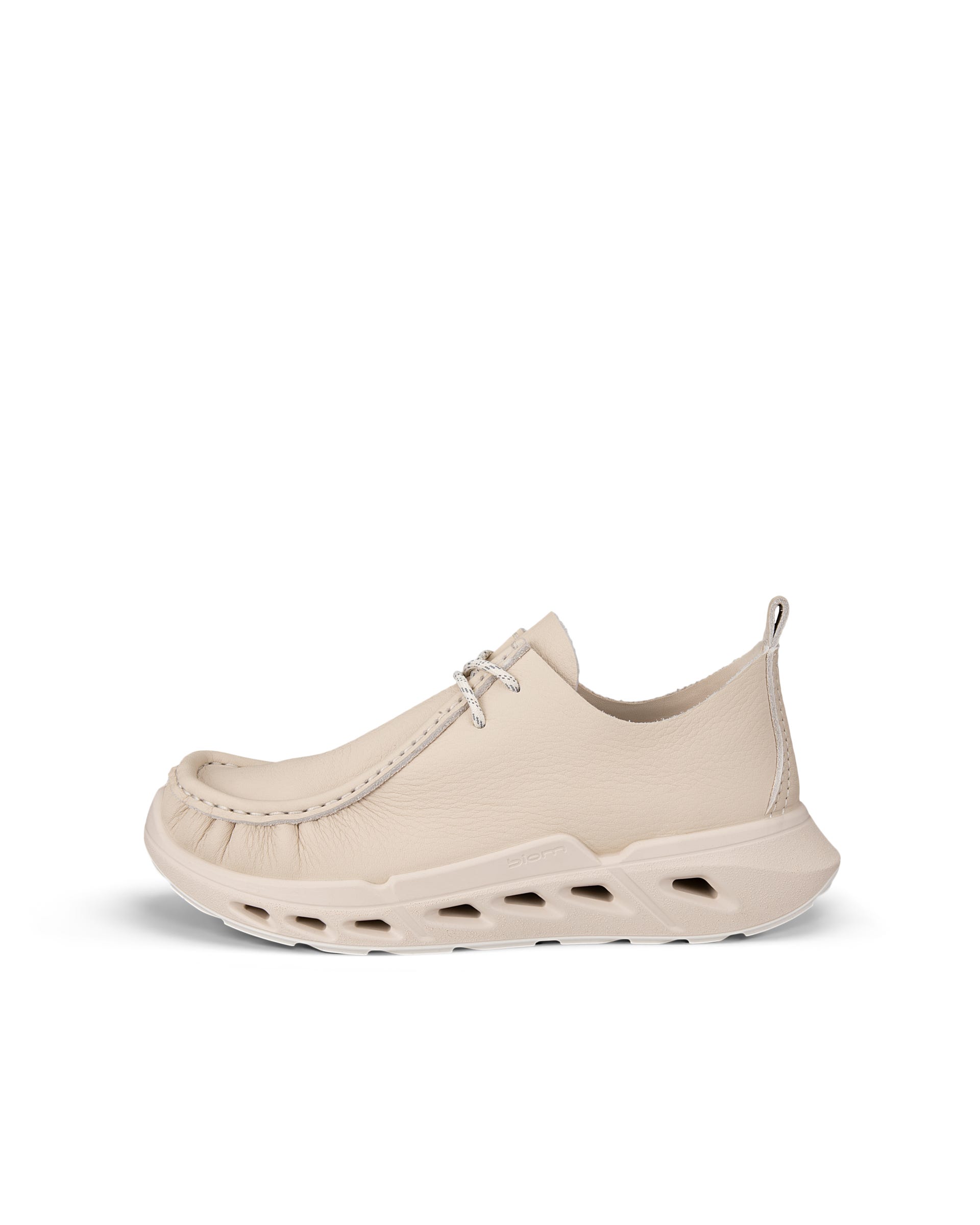ECCO Biom 720 Women ウィメンズ レザーシューズ - ベージュ - Outside