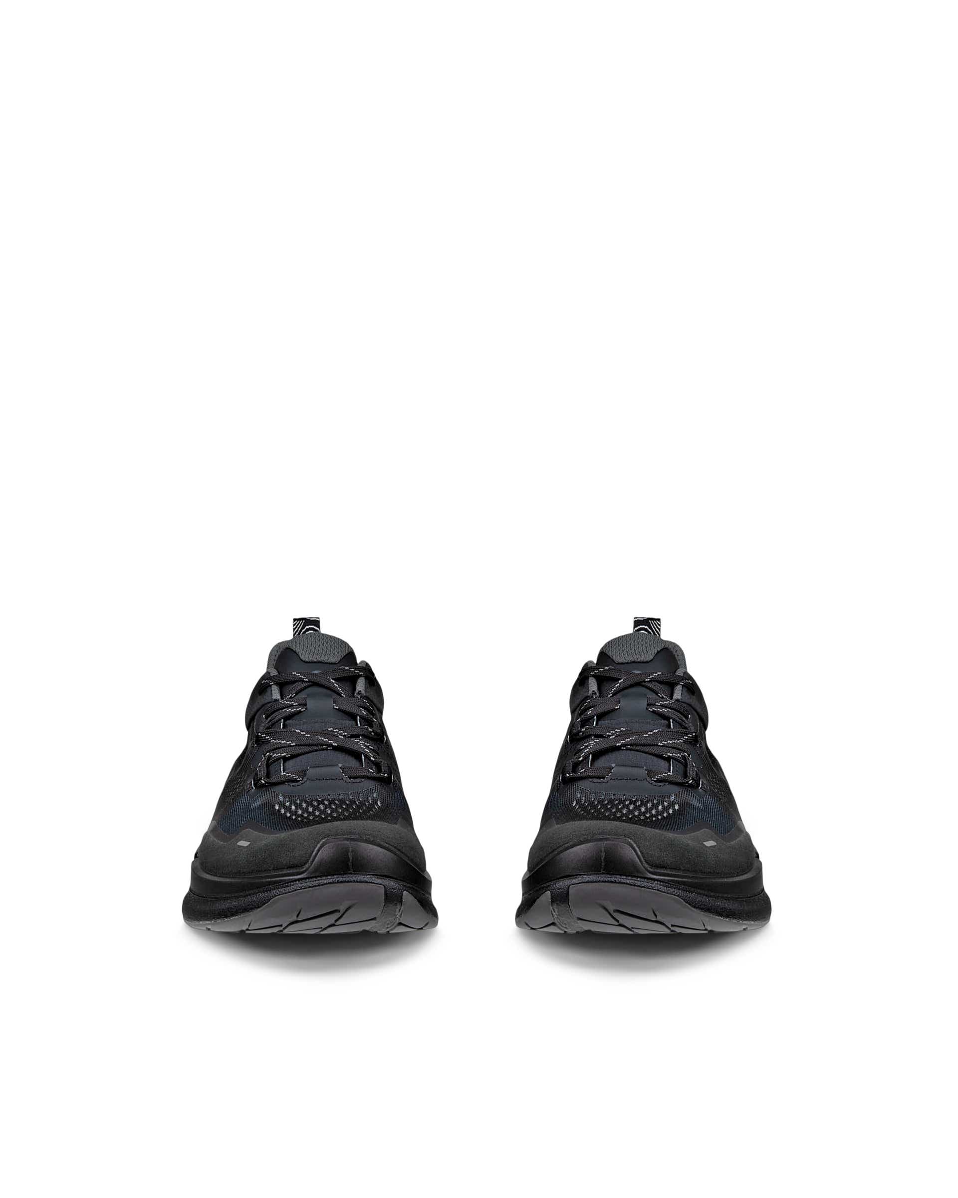 ECCO® BIOM 2.2 dames sneaker van textiel - Zwart - Front pair