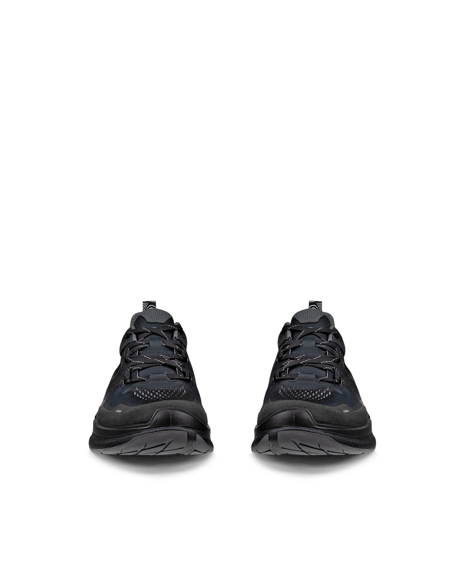 ECCO® BIOM 2.2 dames sneaker van textiel - Zwart - Front pair