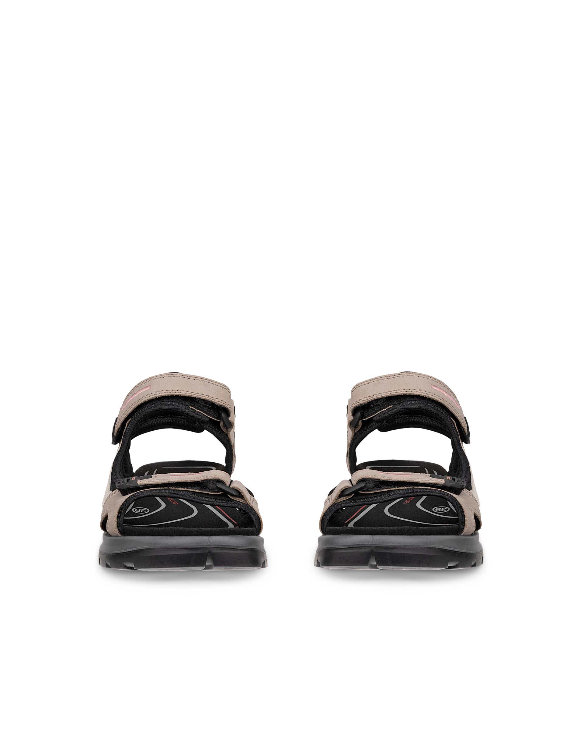 ECCO® Offroad sandale de marche en nubuck pour femme - Beige - Front pair