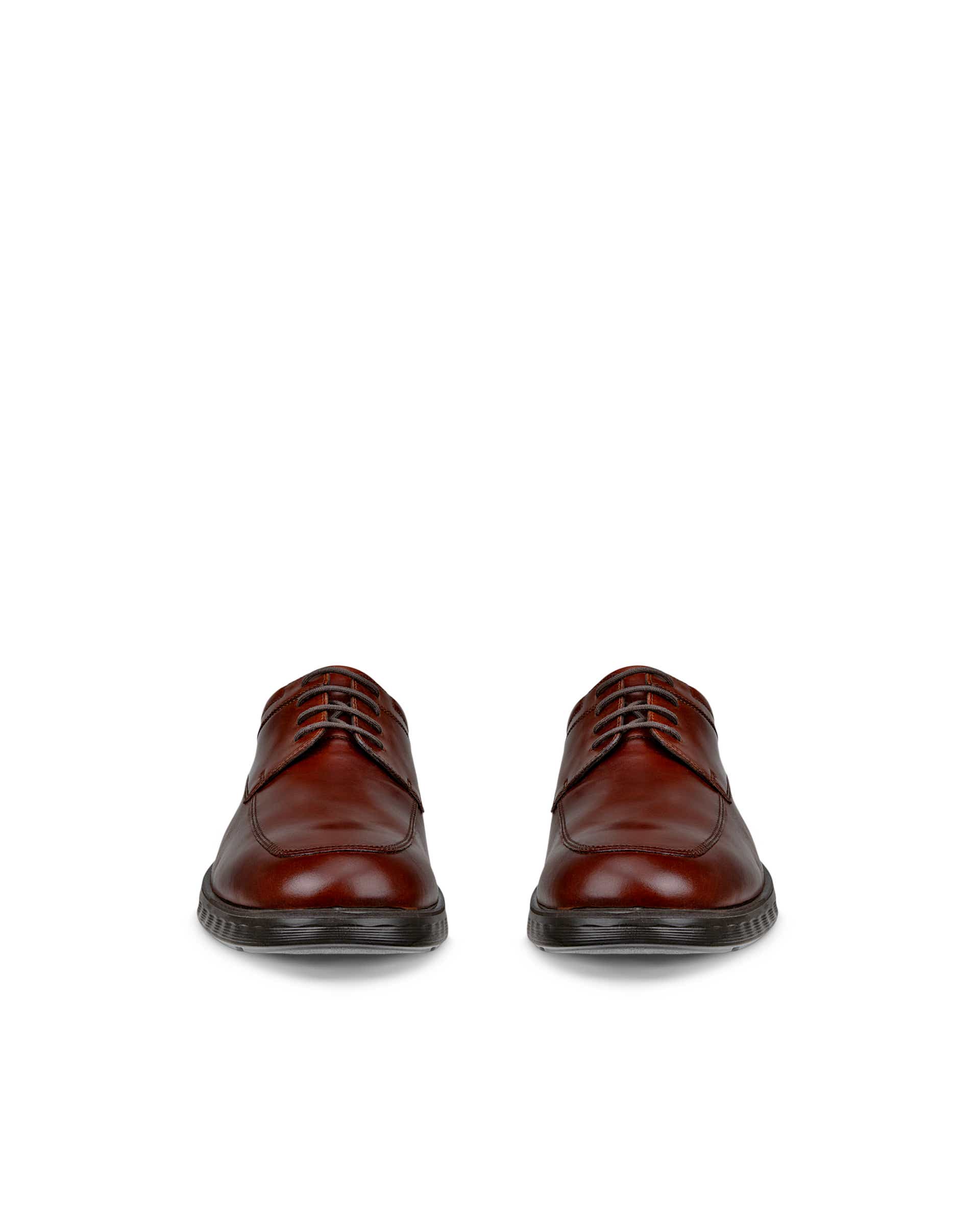 ECCO® S Lite Hybrid Heren leren derby schoen - Bruin - Front pair