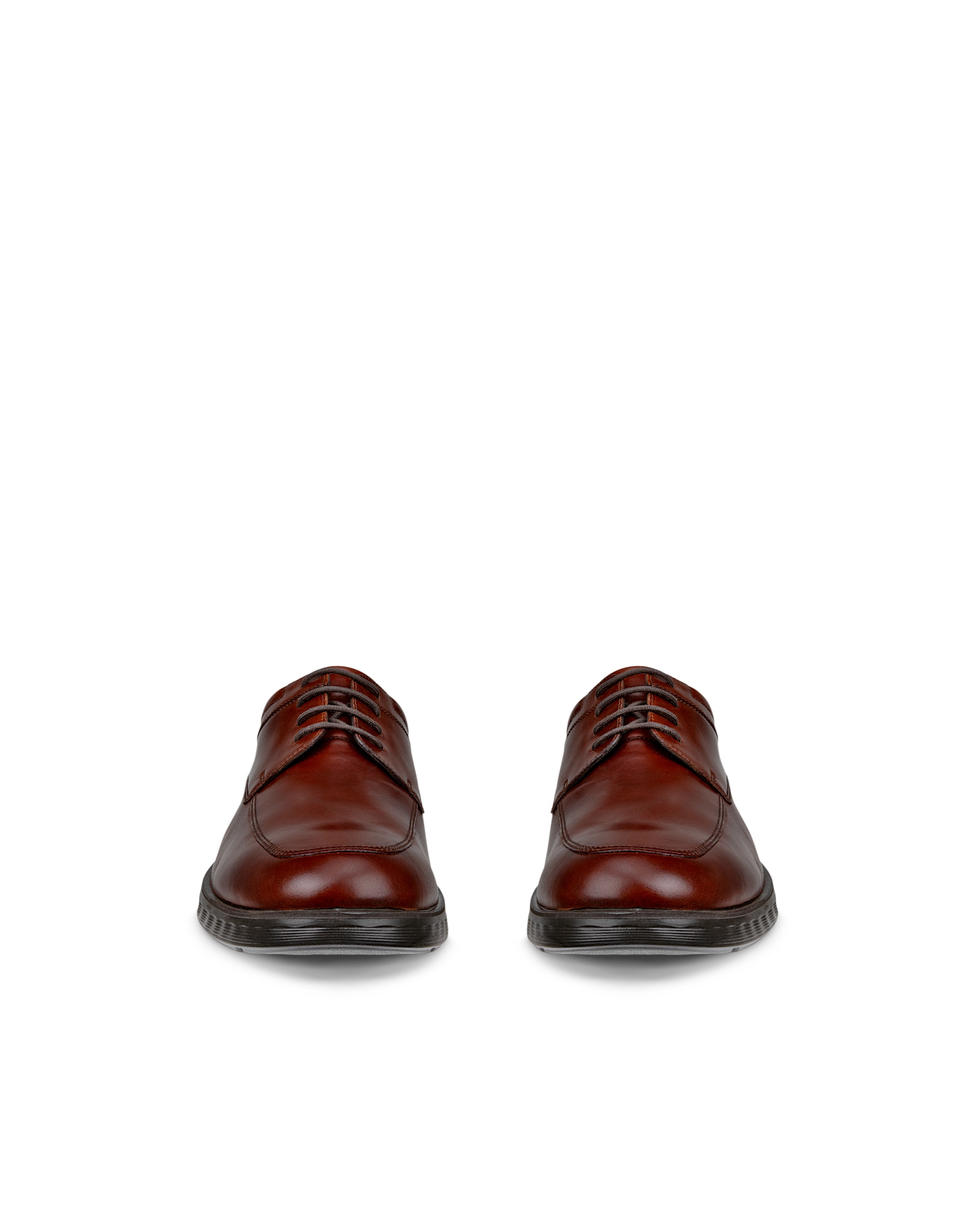 ECCO® S Lite Hybrid Heren leren derby schoen - Bruin - Front pair