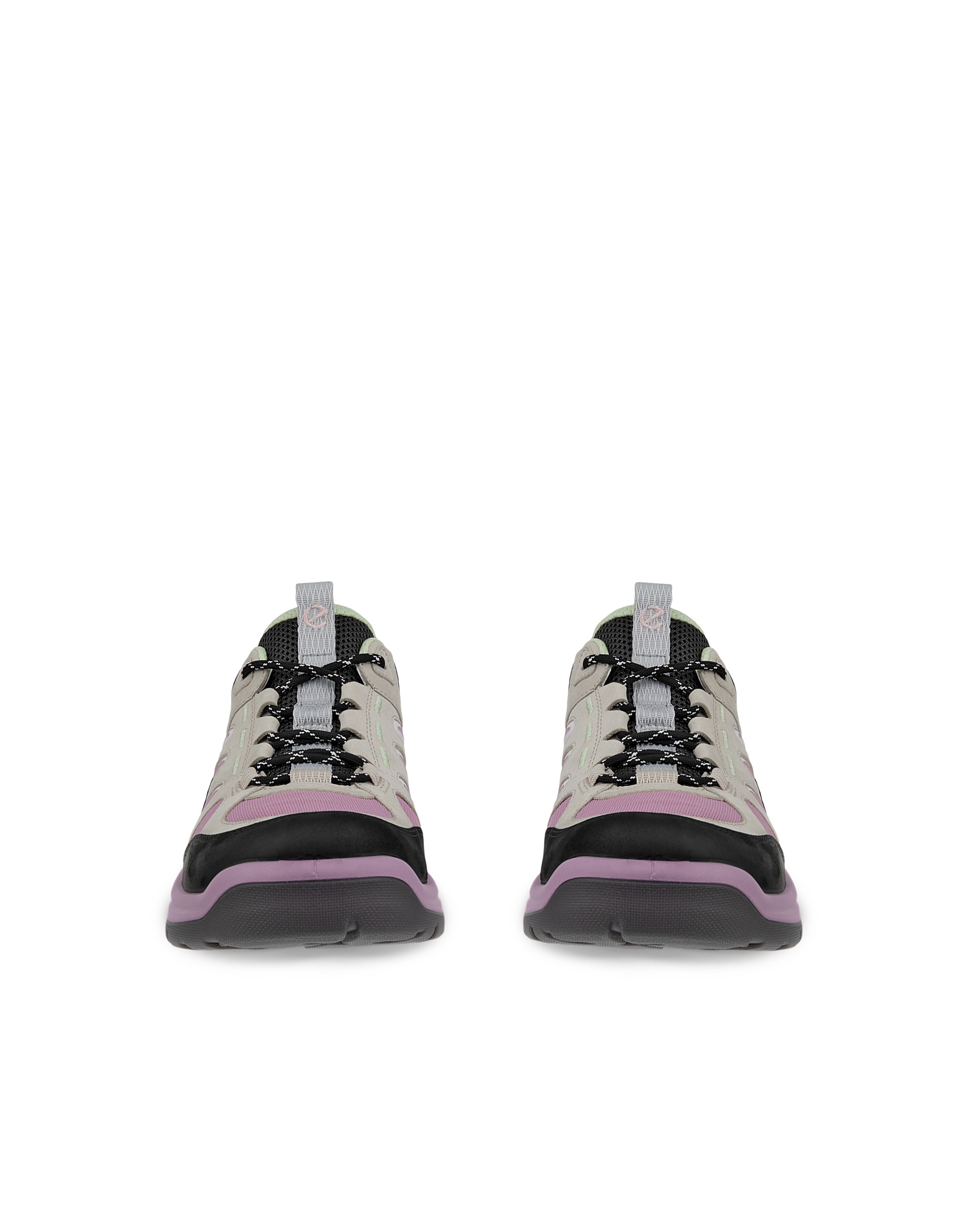 Dámská nubuková outdoorová obuv ECCO® Offroad - Šedá - Front pair