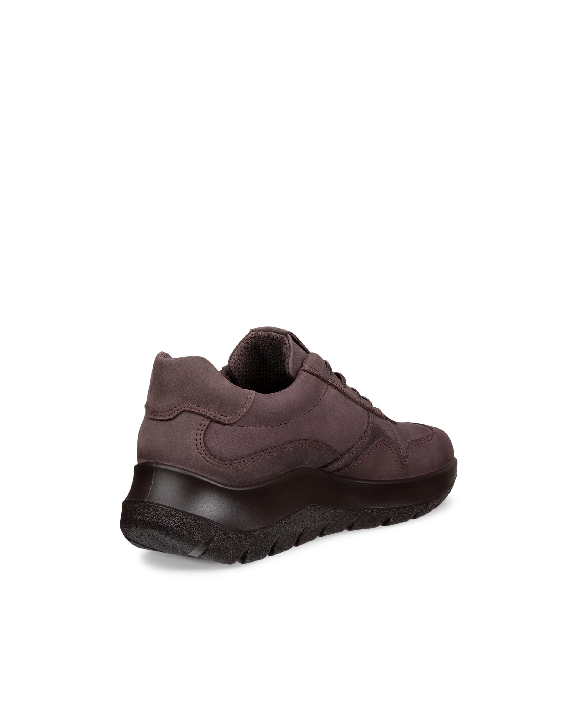 Women's ECCO® VALERIE Nubuck Trainer - Purple - Outside