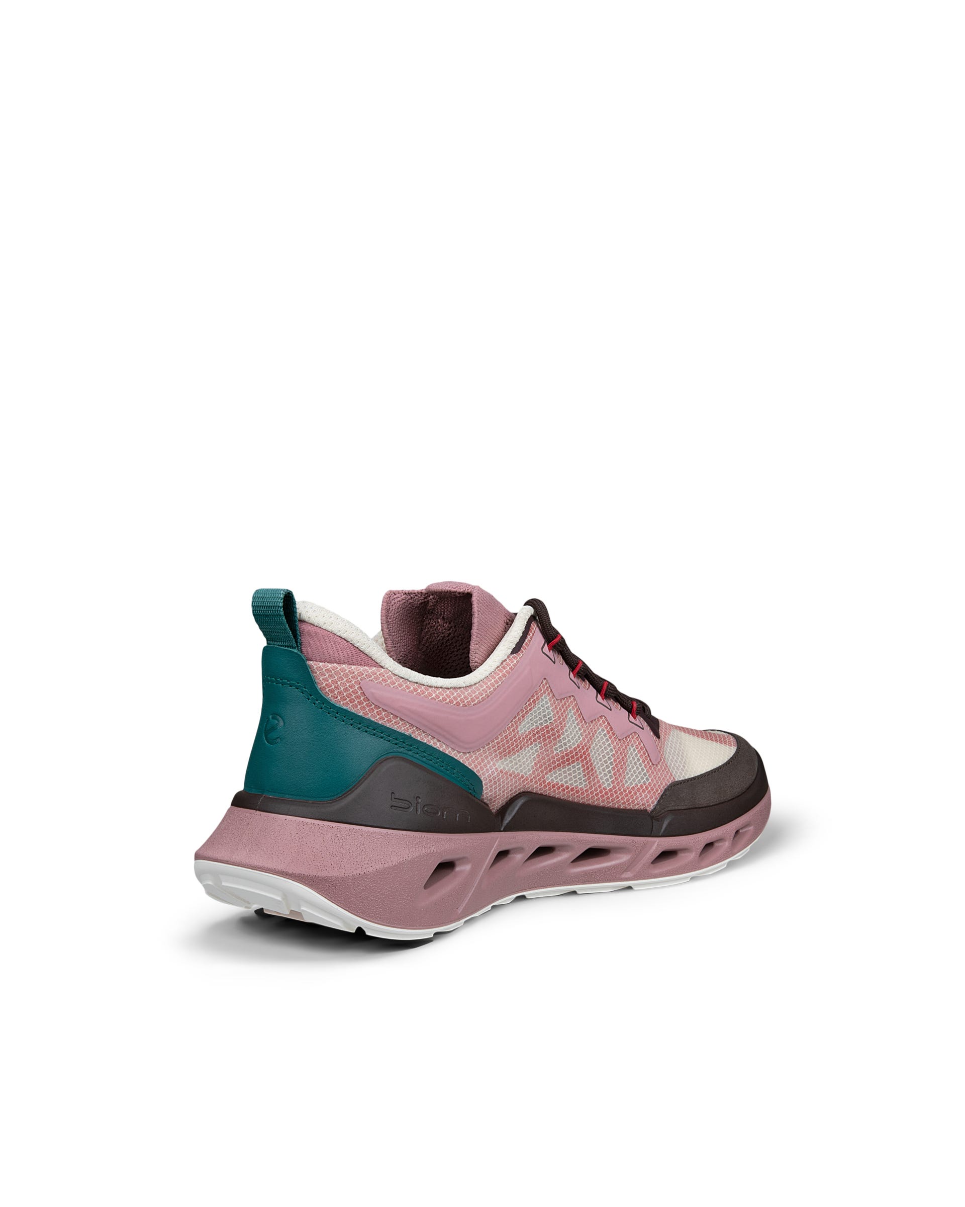 Women's ECCO® BIOM 720 Textile Trainer - Pink - Back