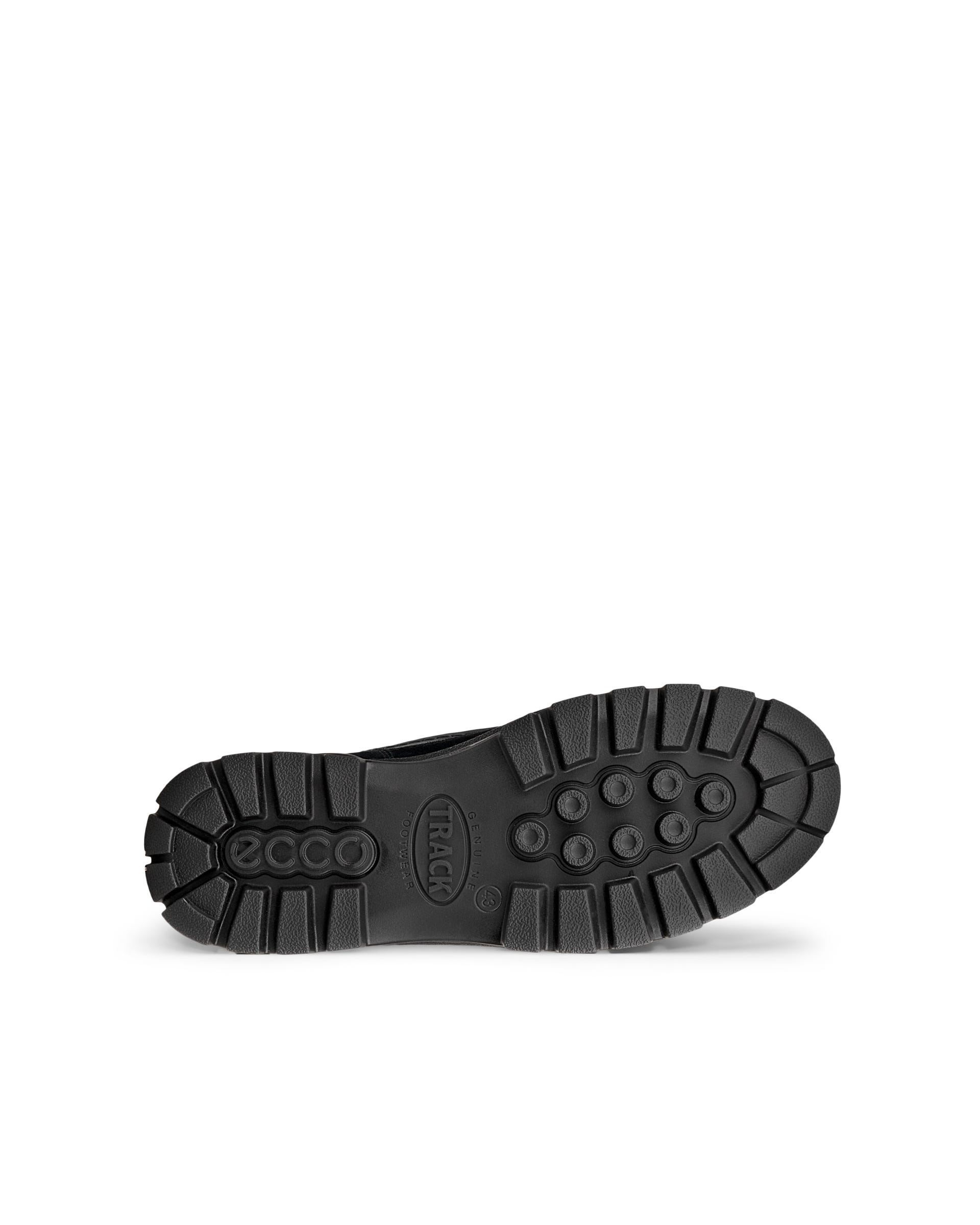 ECCO® TRACK 25 Halvhög/hög känga i nubuck för utomhusbruk herr - Svart - Sole