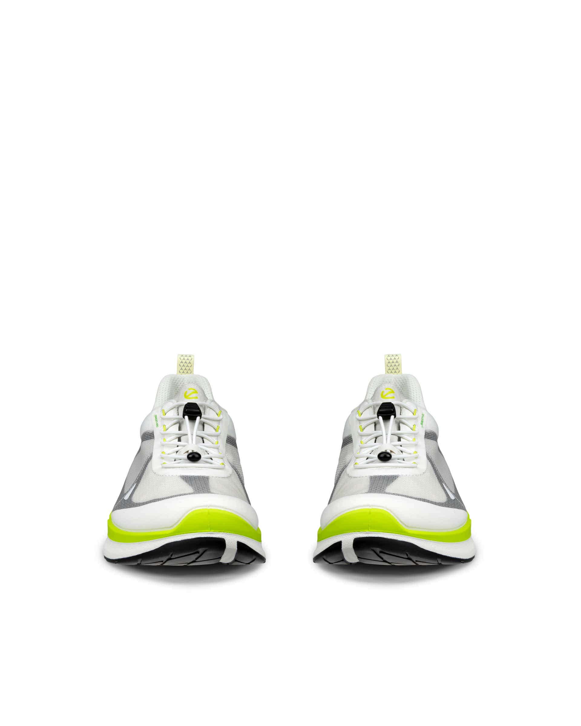 ECCO® Modtray mocassins en cuir pour femme - Blanc - Front pair