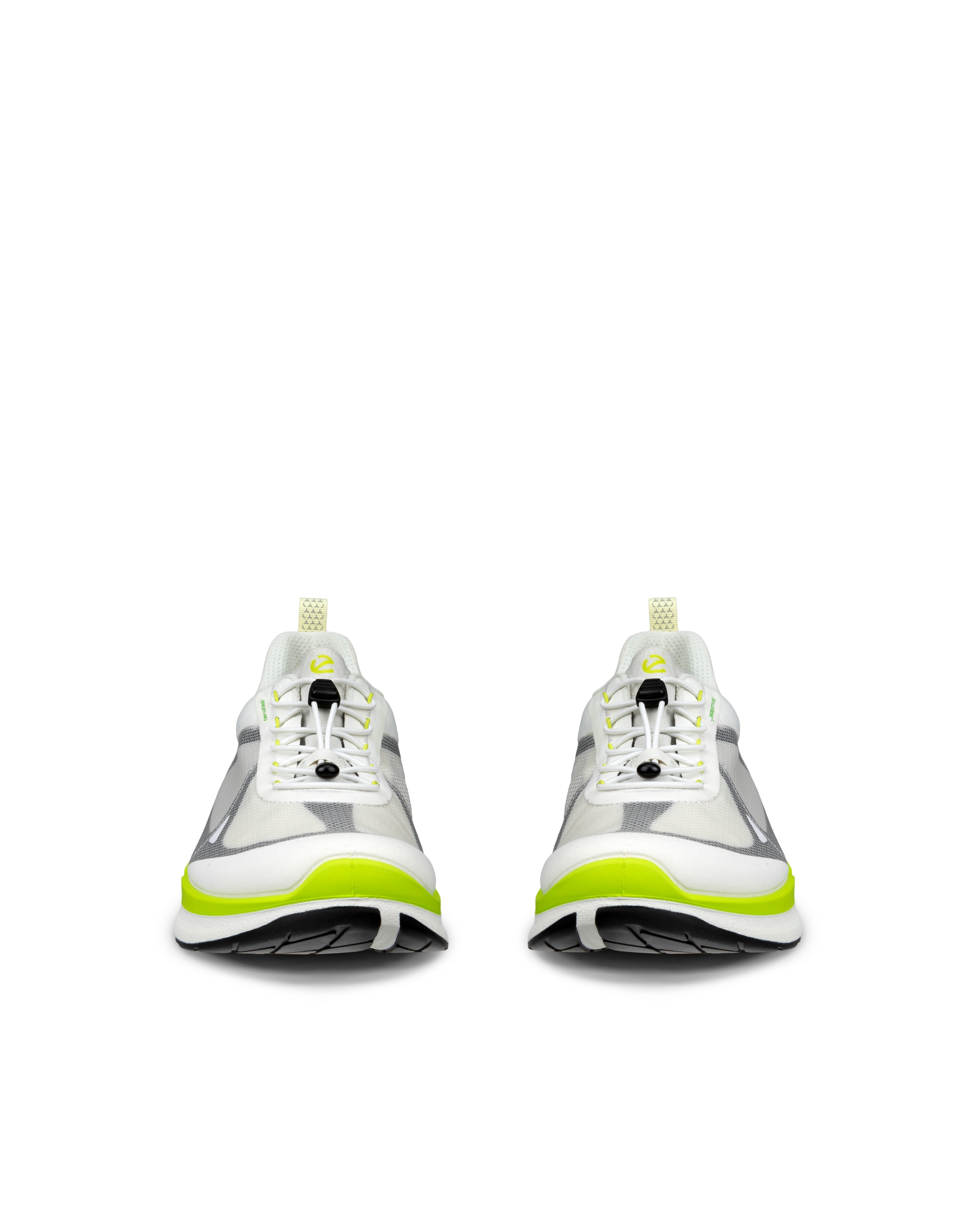 ECCO® Modtray mocassins en cuir pour femme - Blanc - Front pair