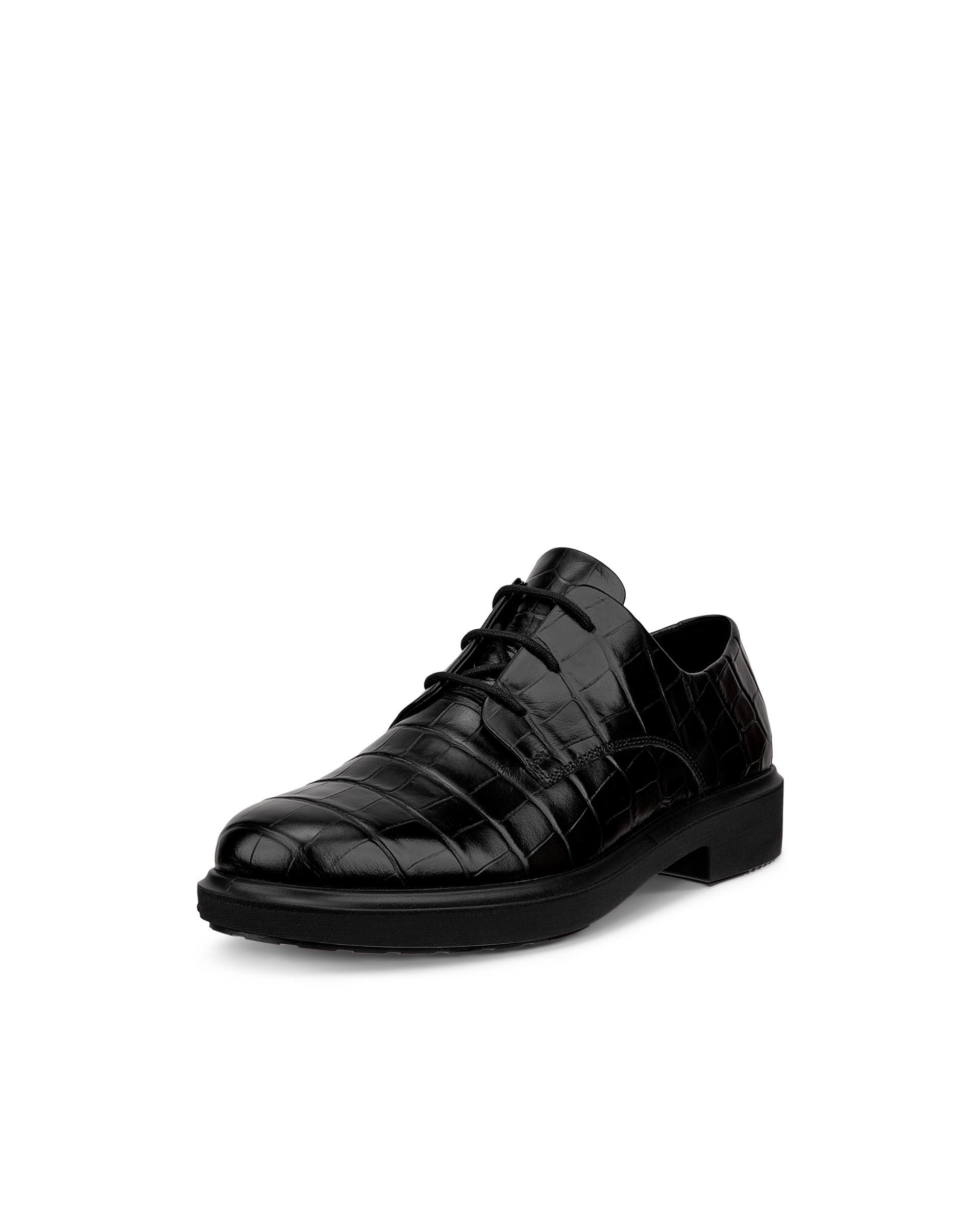ECCO Metropole Amsterdam ウィメンズ レザーダービーシューズ - ブラック - Main