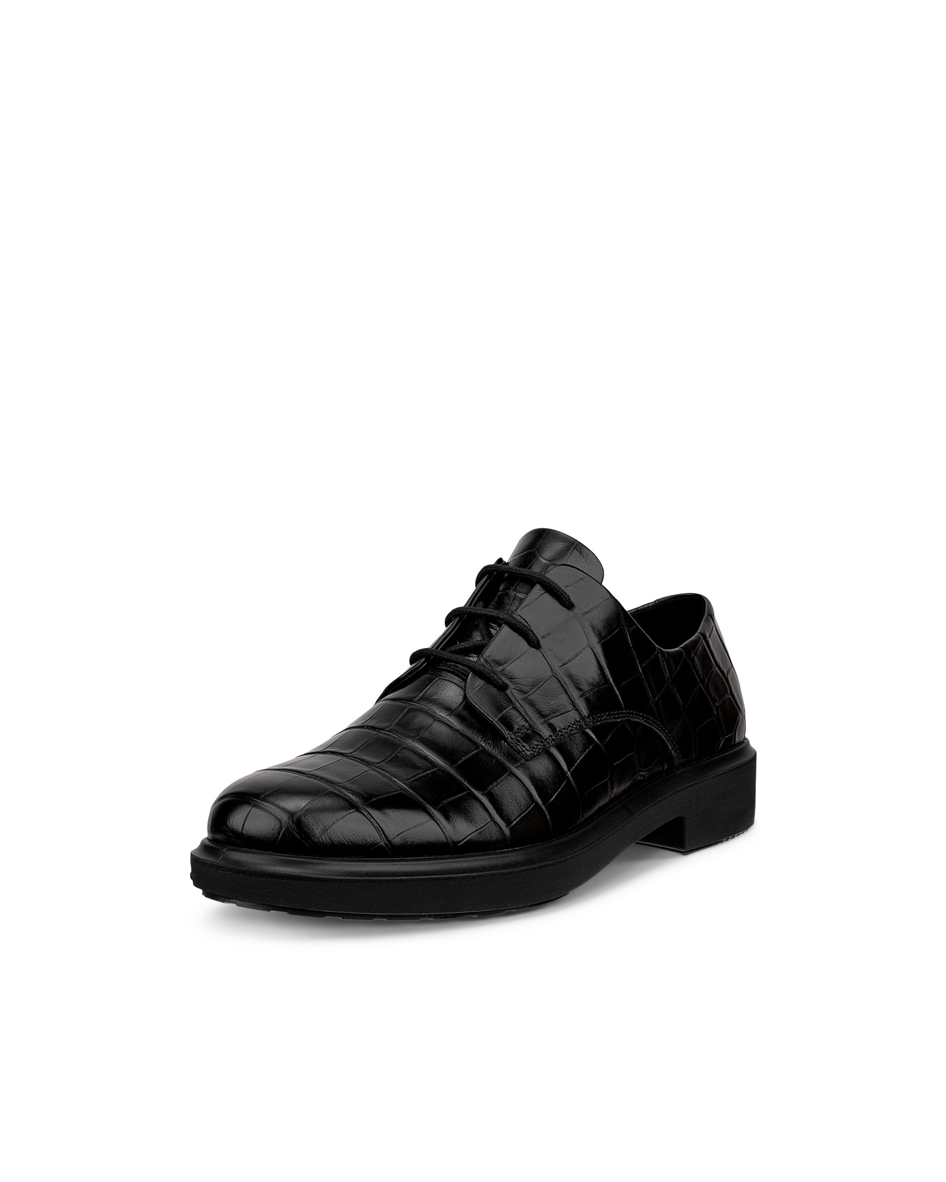 ECCO Metropole Amsterdam ウィメンズ レザーダービーシューズ - ブラック - Main