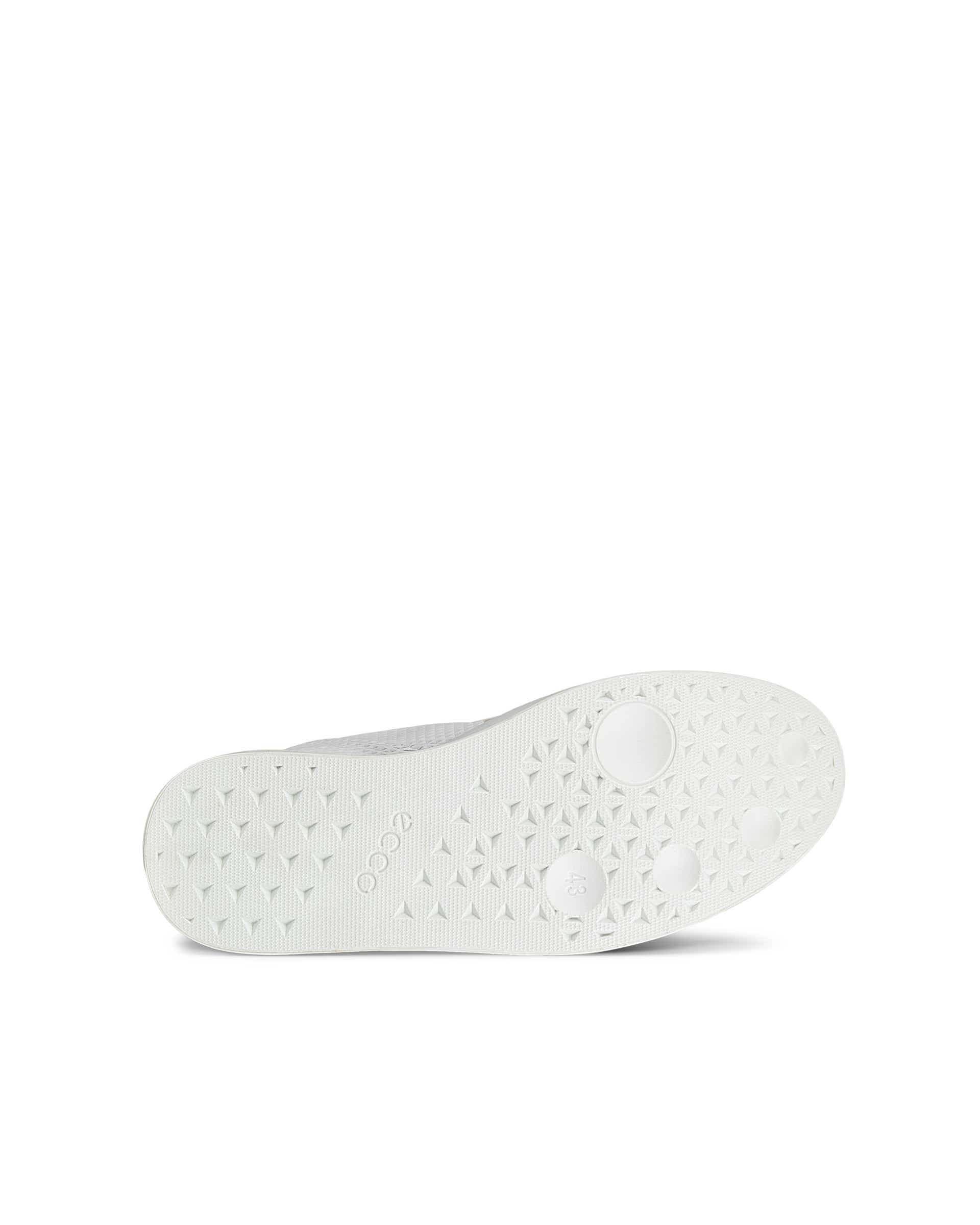 Men's ECCO® Street 720 Nubuck Gore-Tex Sneaker - White - Sole