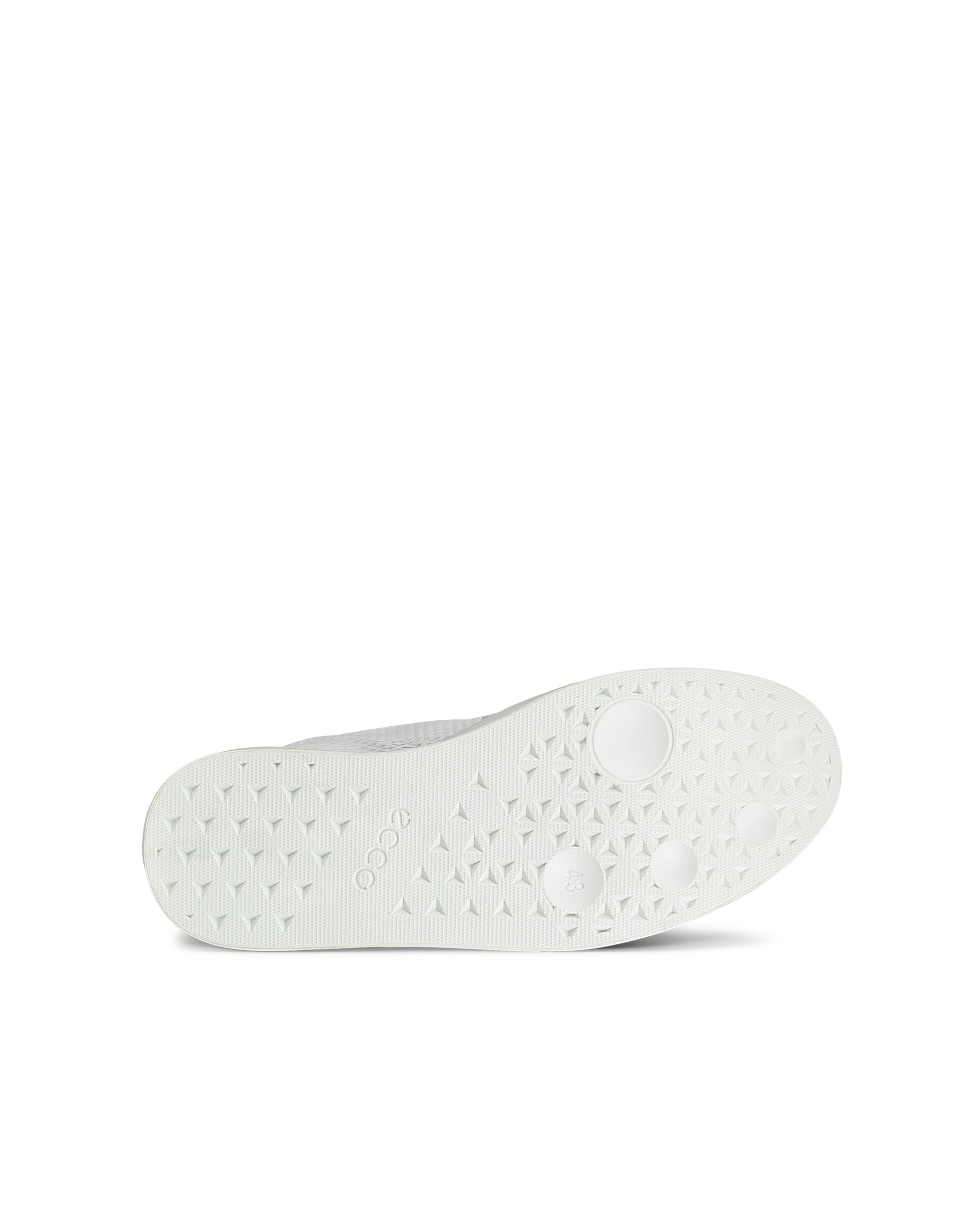 Men's ECCO® Street 720 Nubuck Gore-Tex Sneaker - White - Sole