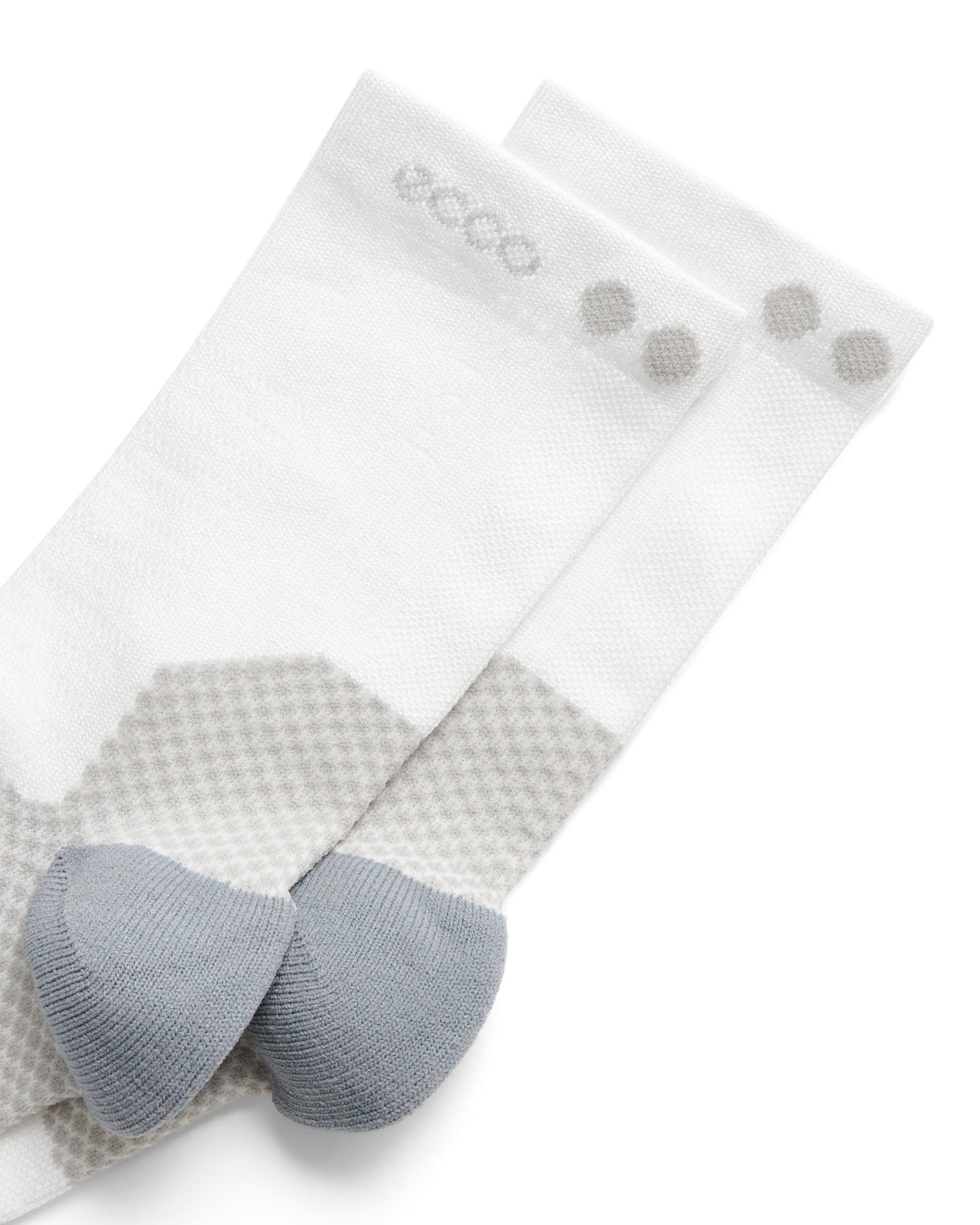 ECCO Tour Lite crew sock - White - Detail-1