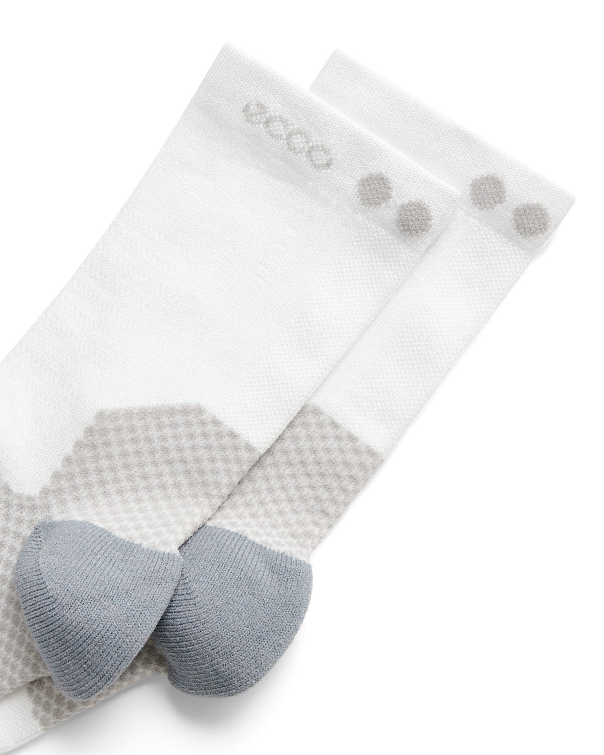 ECCO Tour Lite ユニセックス クルーソックス - ホワイト - Detail-1
