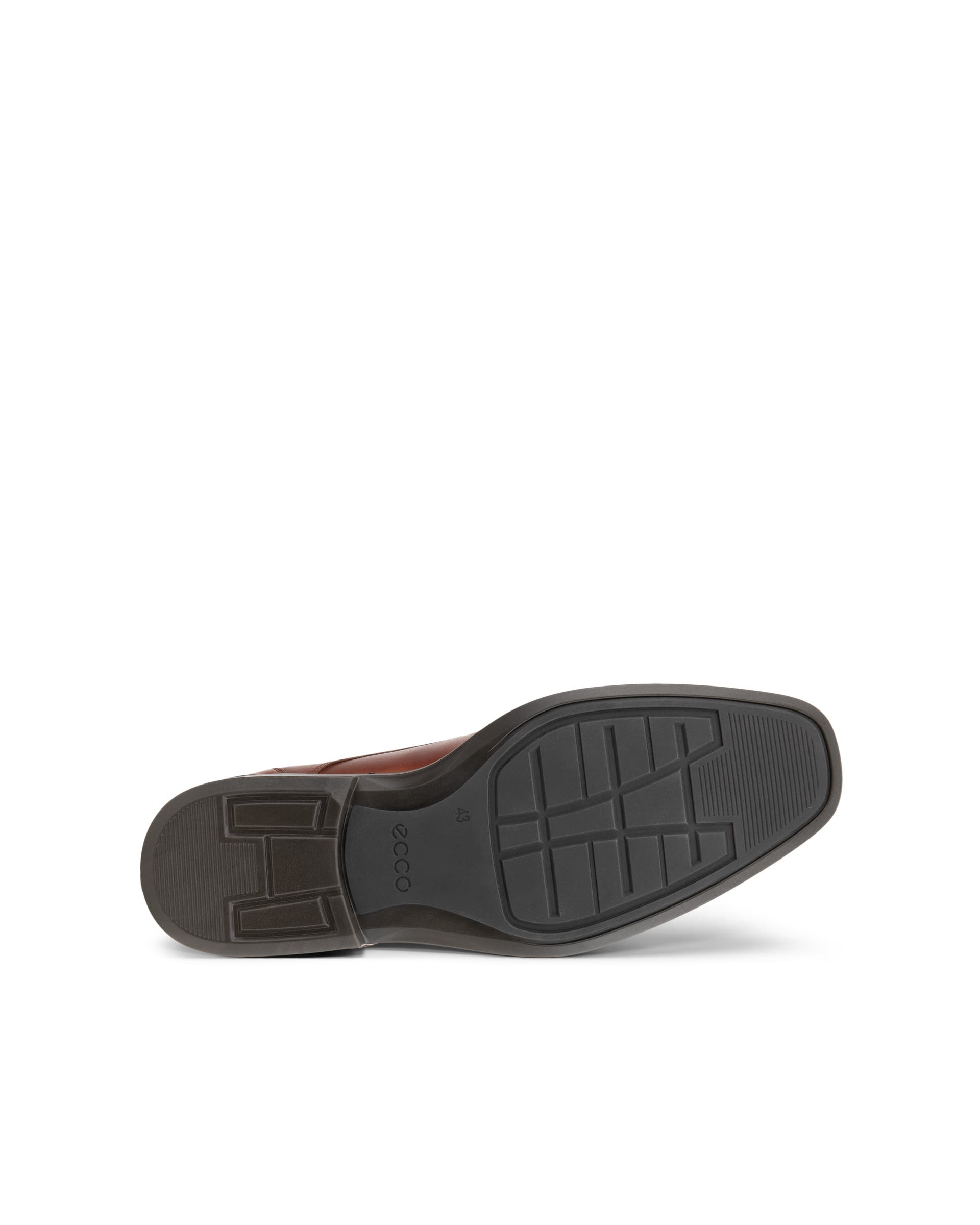 Men's ECCO® Metropole Milan Leather Derby Shoe - Brown - Sole