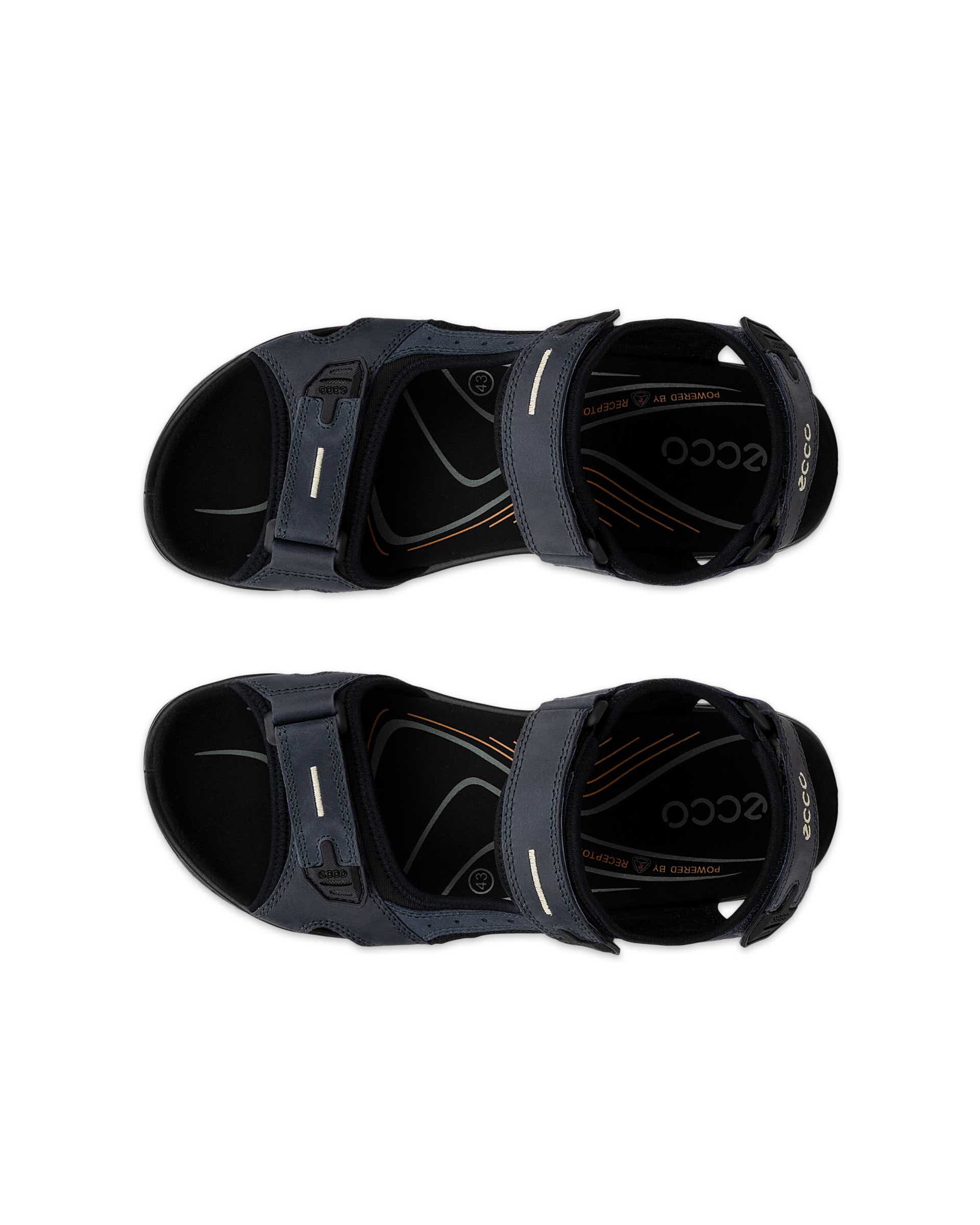 ECCO® Offroad Herren Trekkingsandale aus Nubukleder - Blau - Top left pair